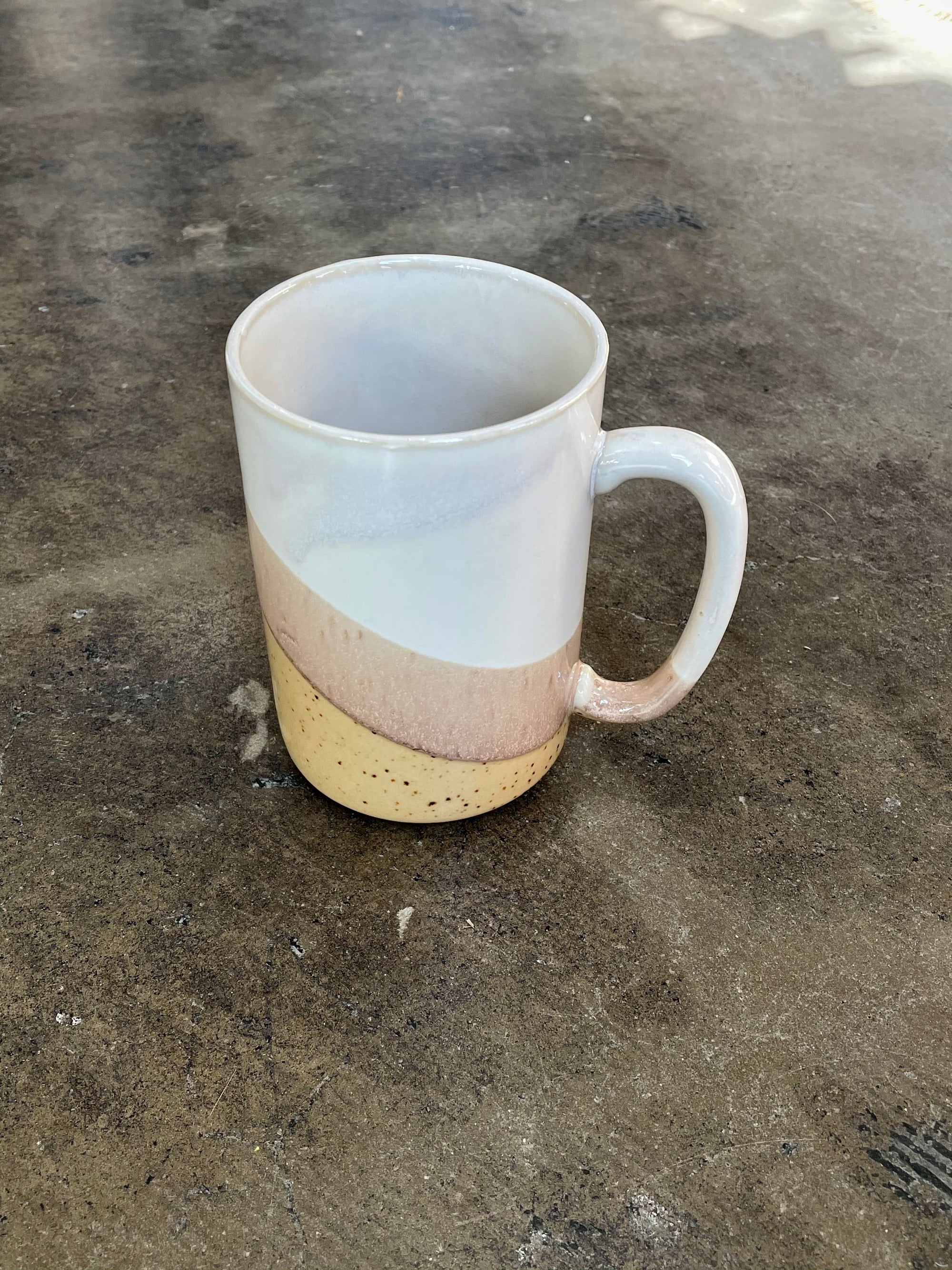 Large 3 Toned Coffee Mug