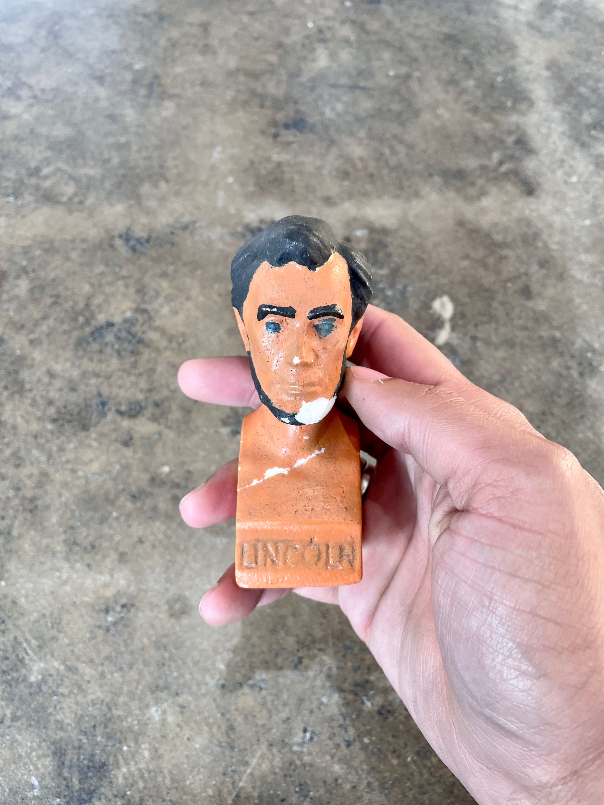 Vintage Abe Lincoln Figurine