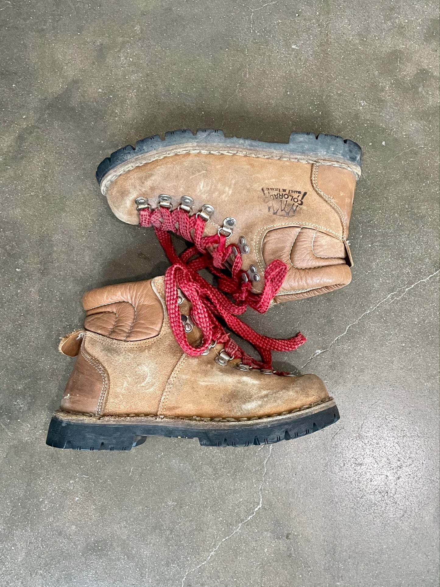 Vintage Vibram Hiking Boots