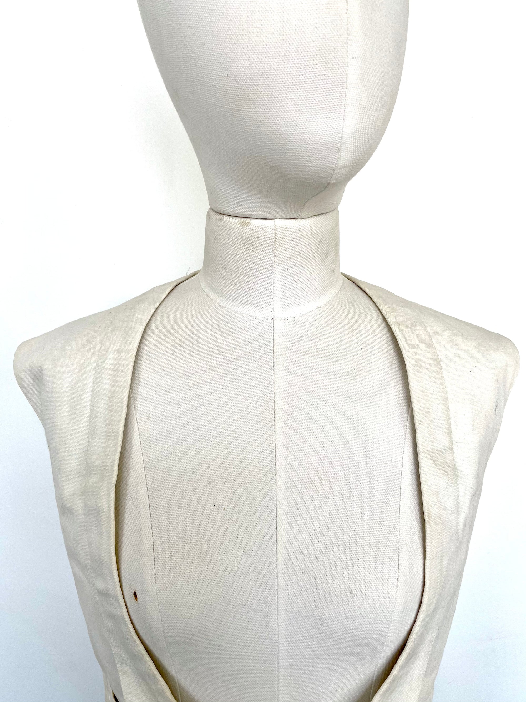 Vintage White Vest