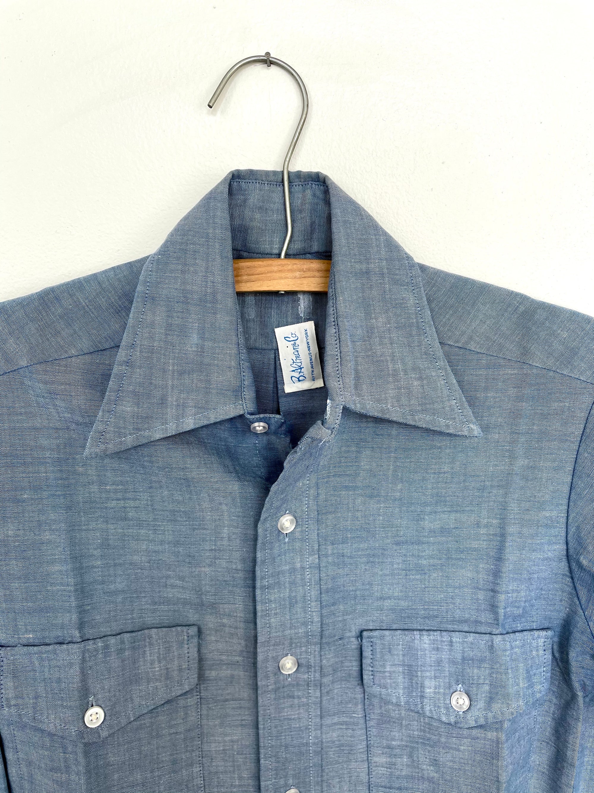 Vintage Chambray Button Up