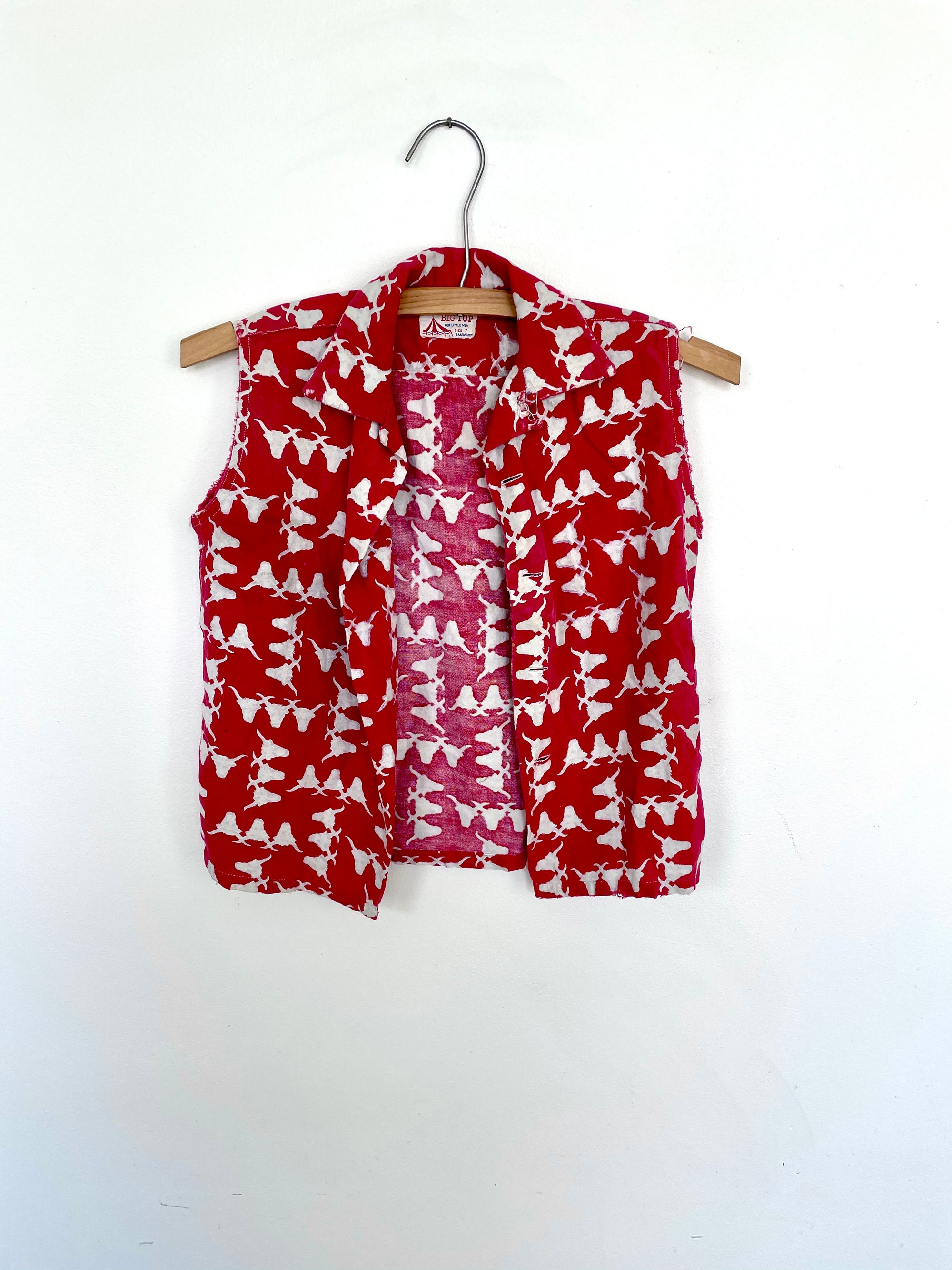 Vintage Kid's Sleeveless Shirt