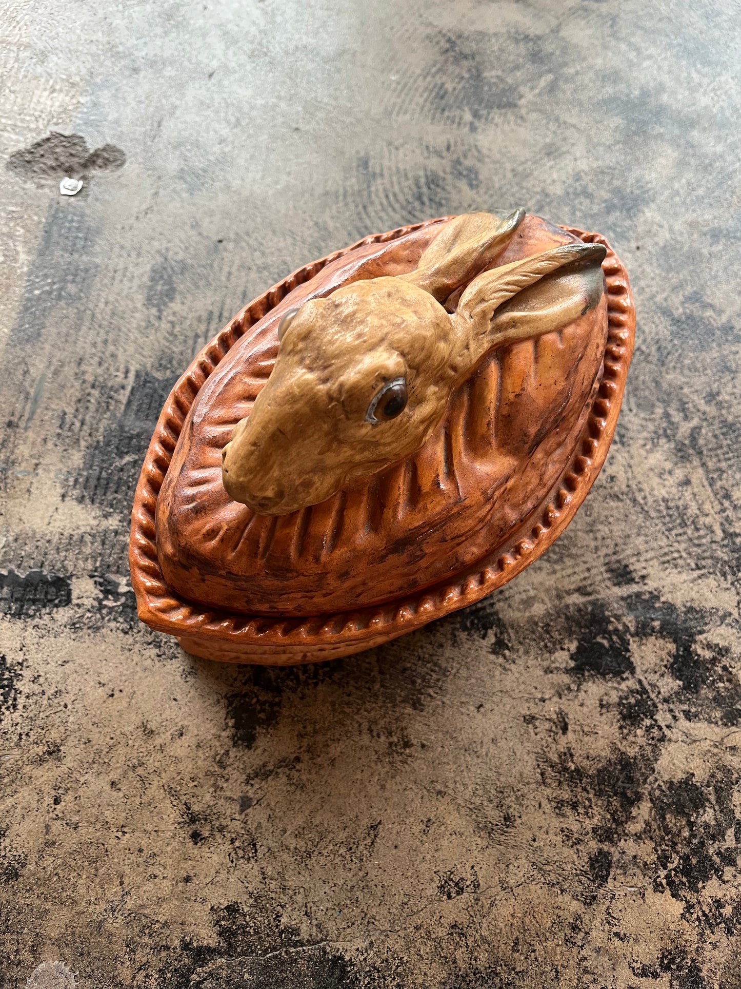 French Rabbit Tureen