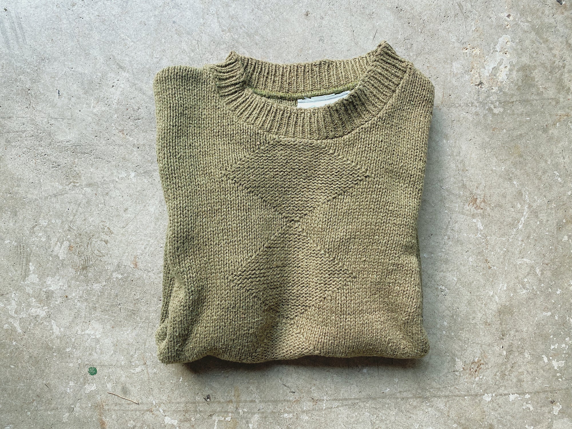Olive Knit Crop