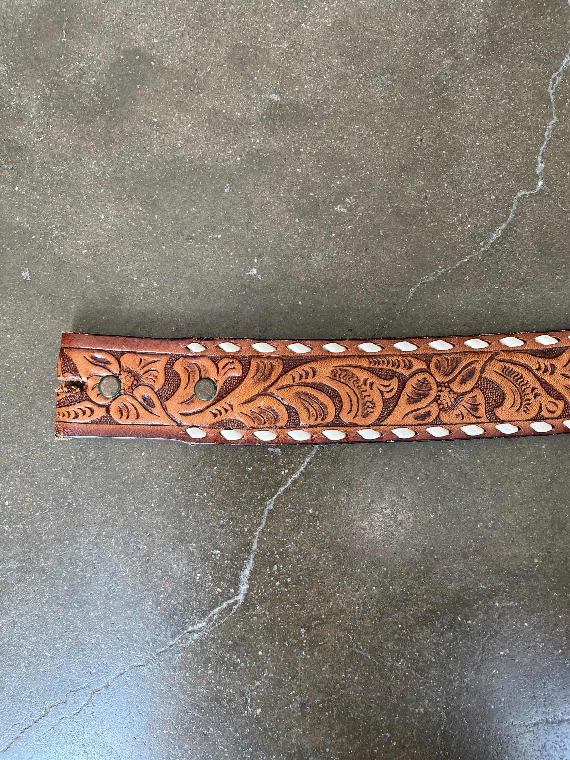 Vintage "Diana" Leather Belt