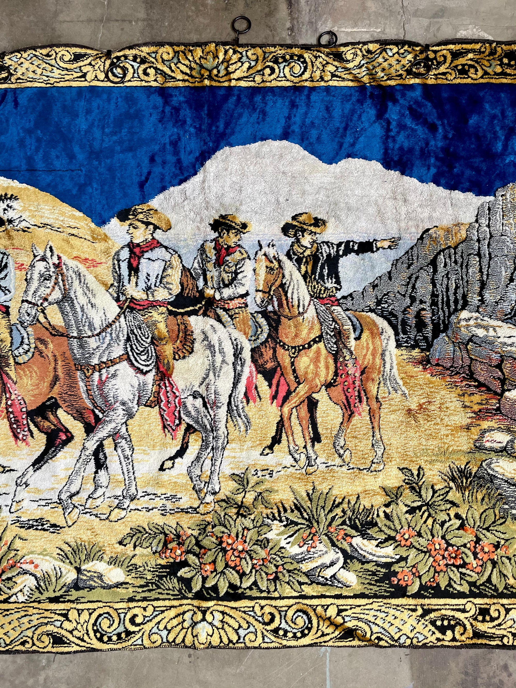 Vintage Cowboy Tapestry