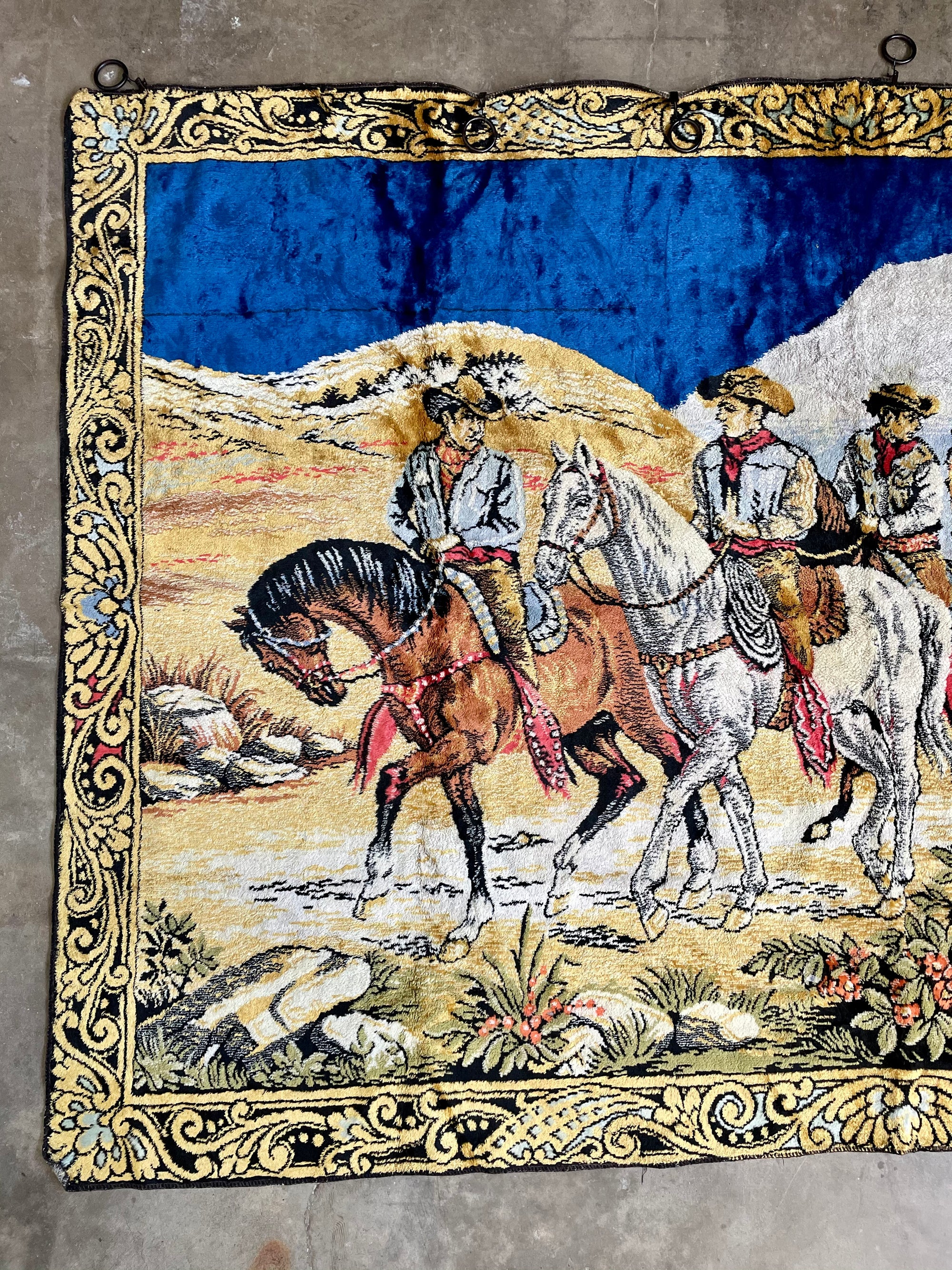 Vintage Cowboy Tapestry