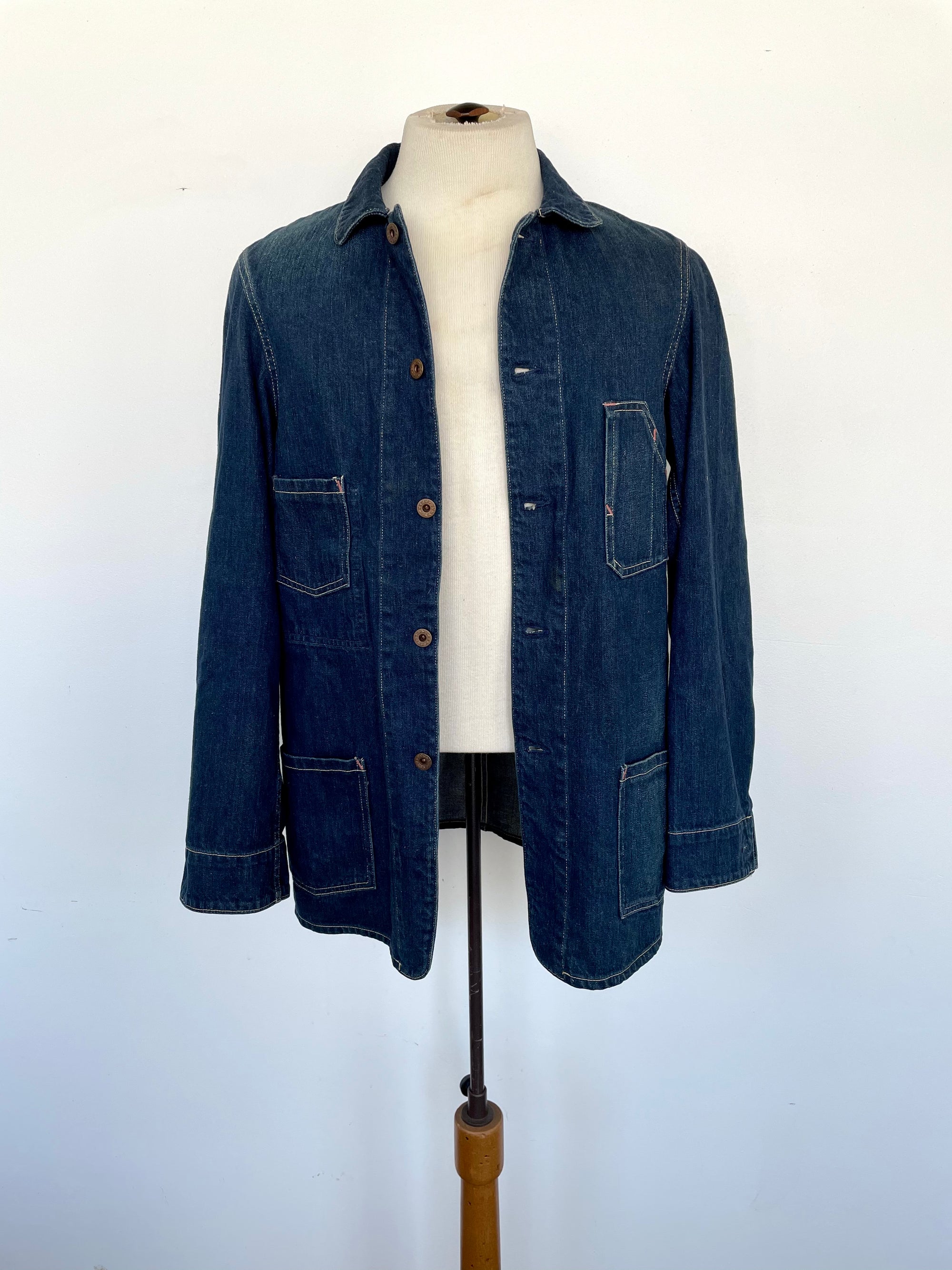 Vintage Denim Chore Coat Sample