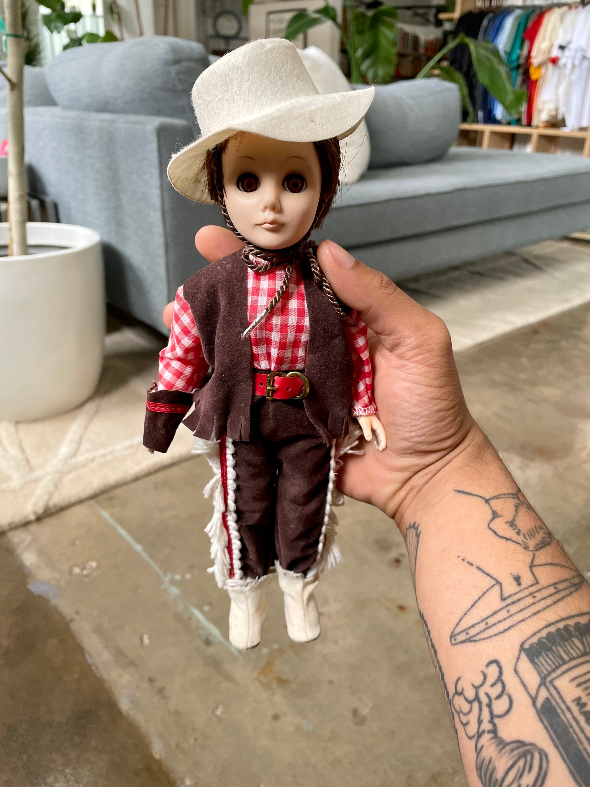 Vintage Effanbee Cowboy Doll
