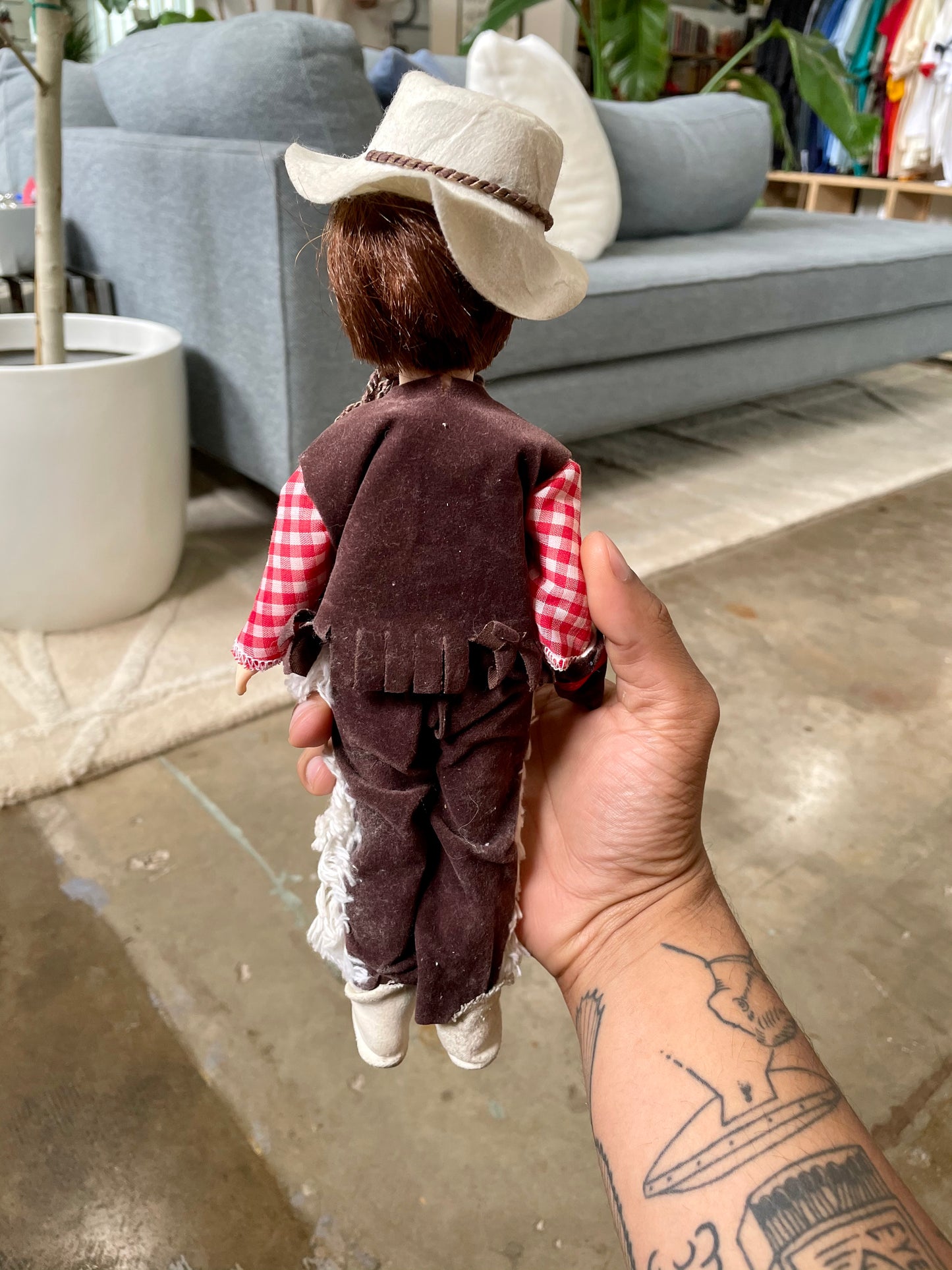 Vintage Effanbee Cowboy Doll