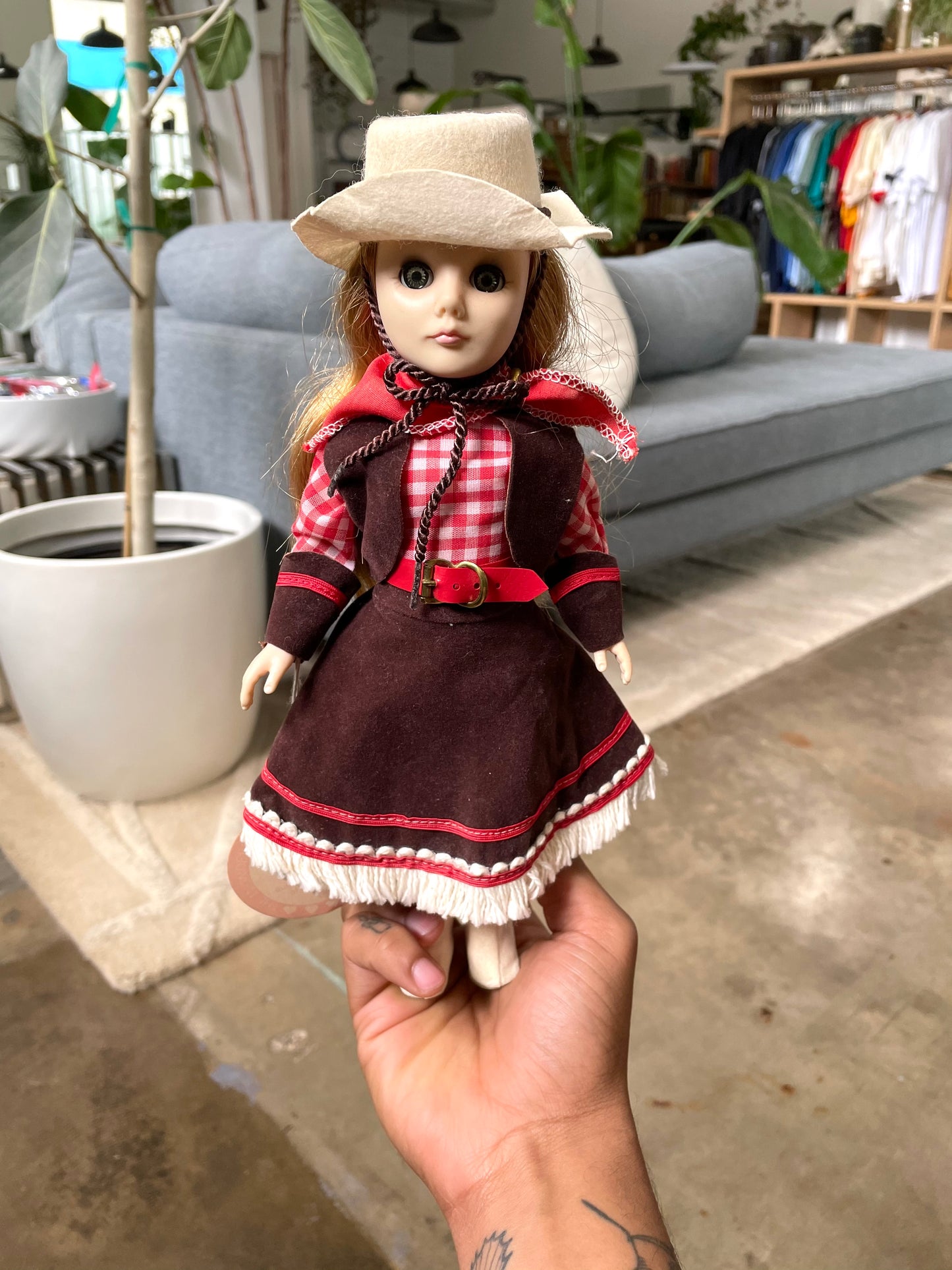 Vintage Effanbee Cowgirl Doll