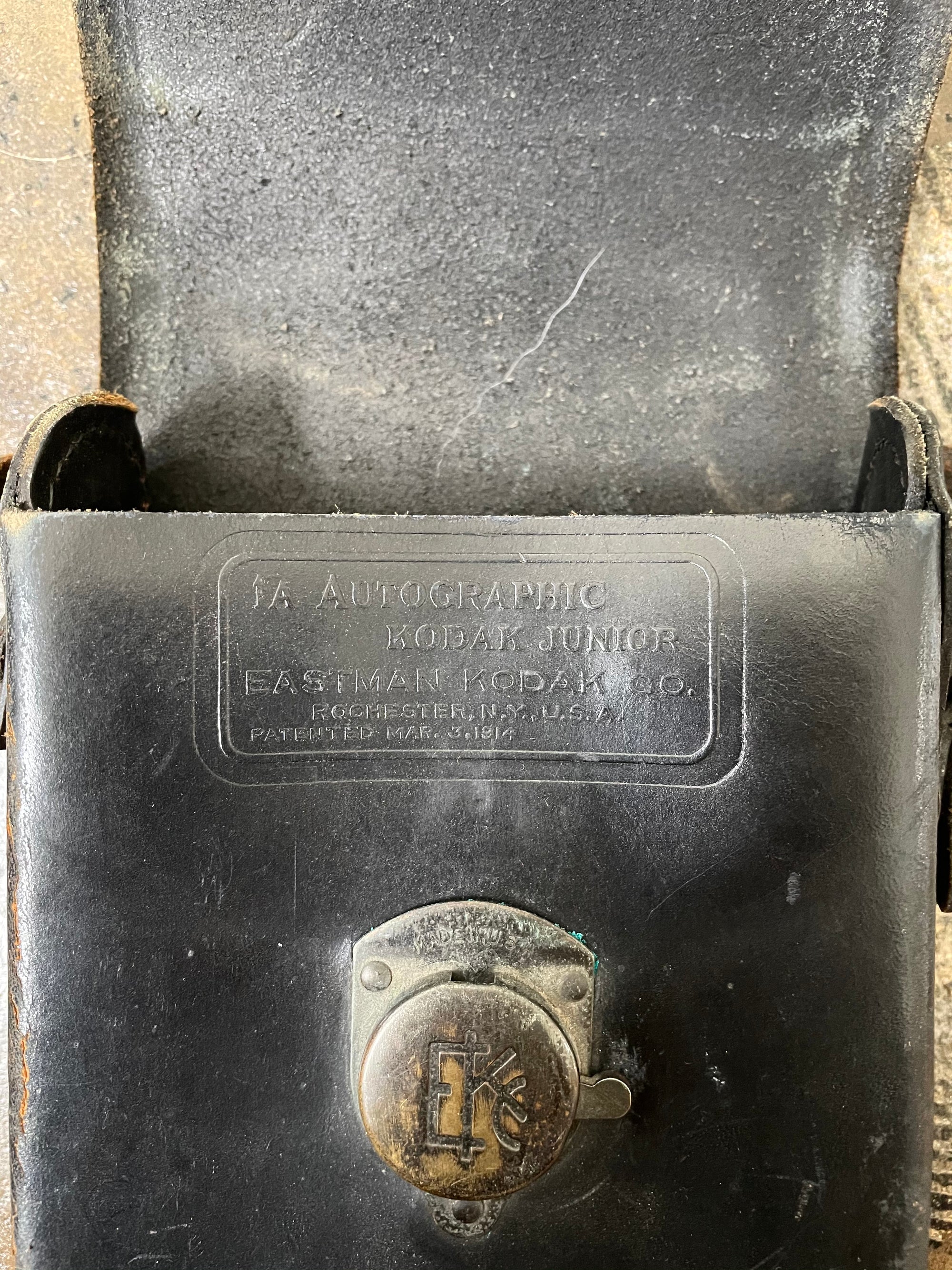Vintage Kodak Junior Camera Case