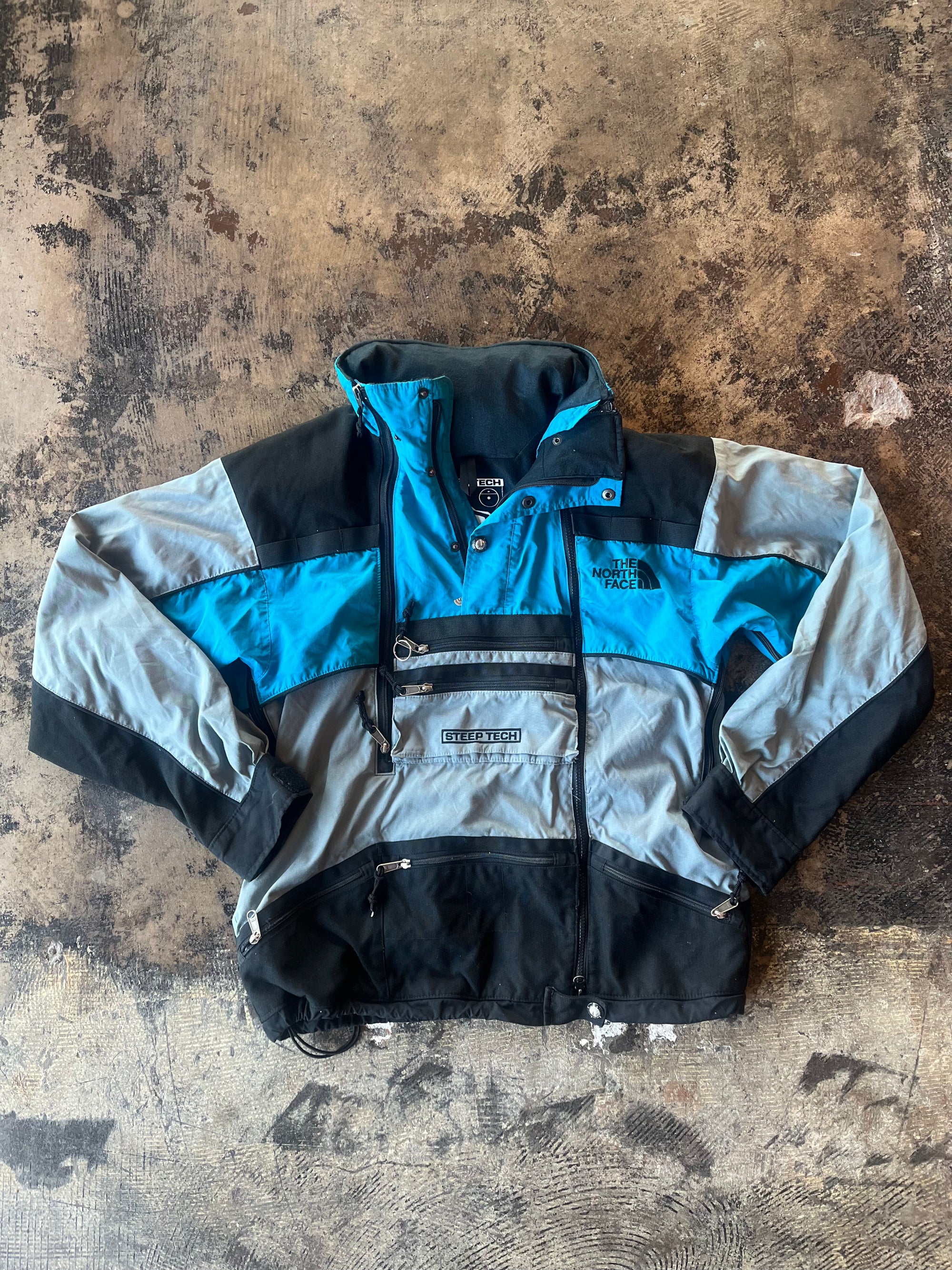 Gore-Tex North Face Half Zip Rain Jacket