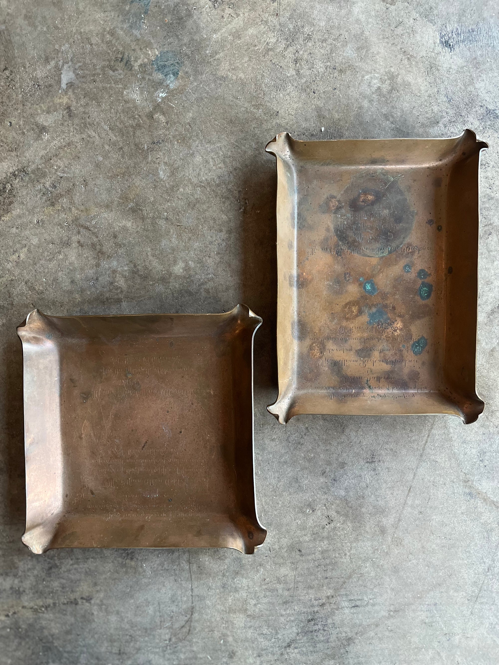 Brass Wedding Invitation Printing Plates