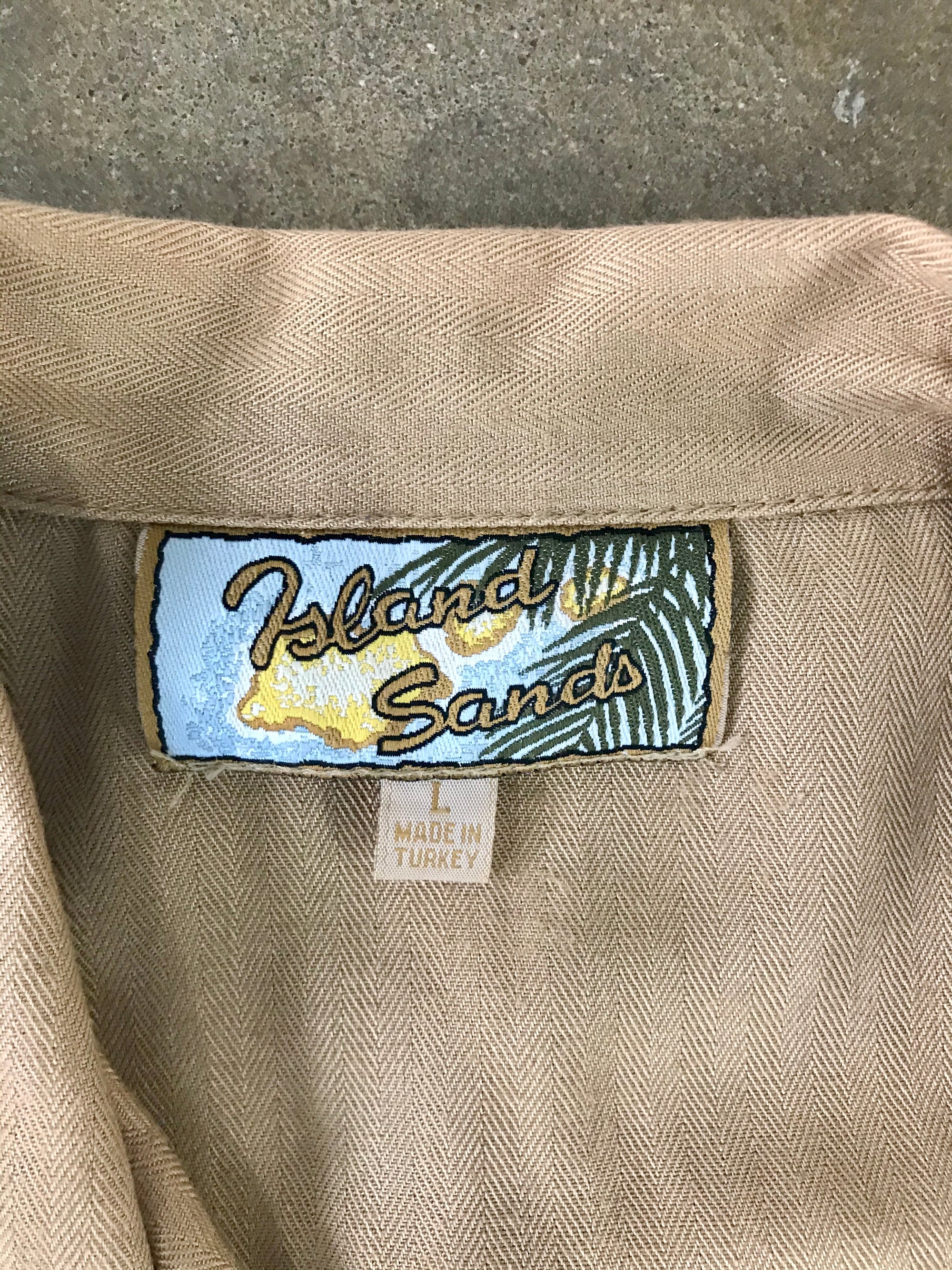 Vintage Safari Button Up