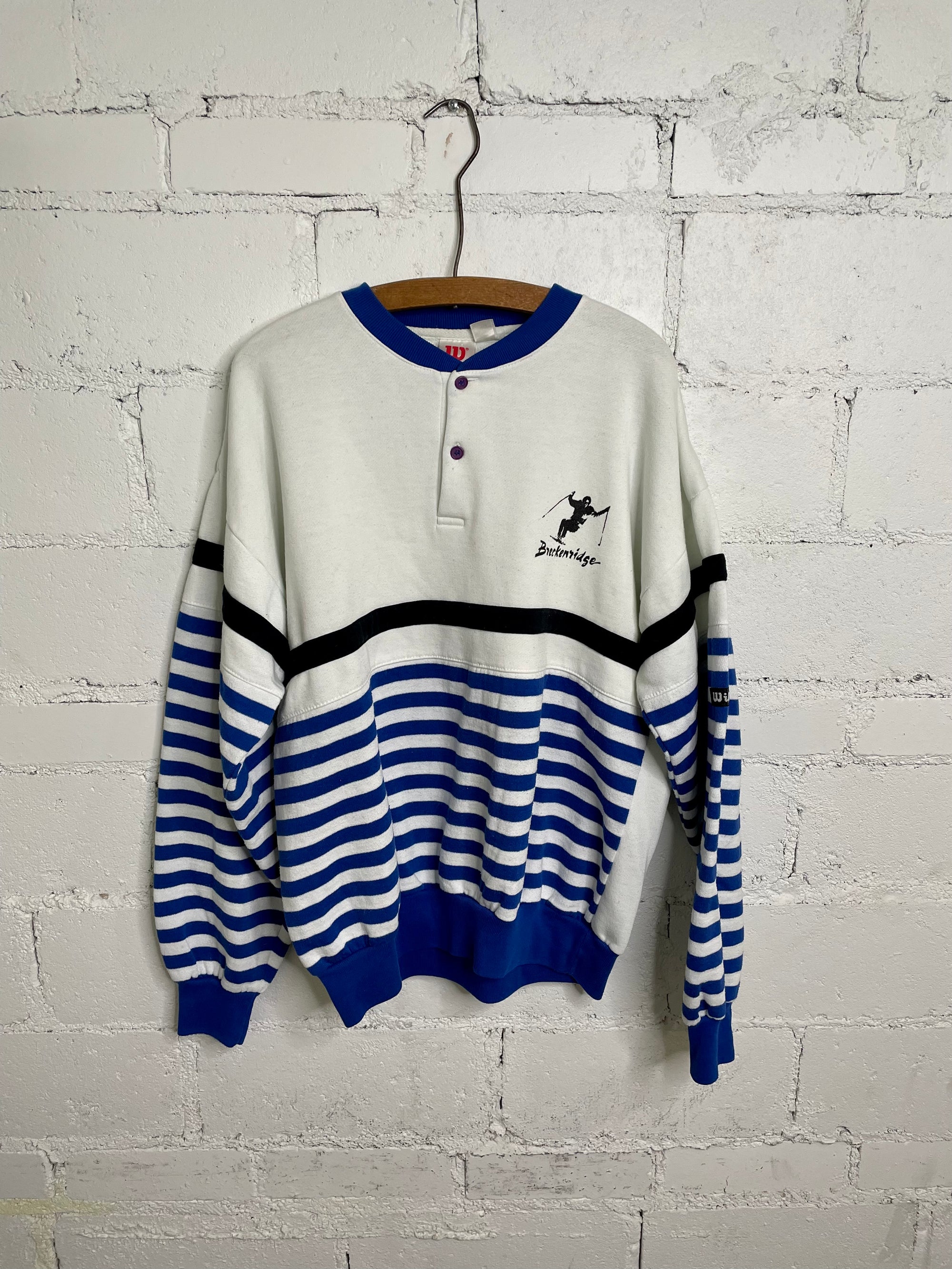Vintage Wilson "Breckenridge" Henley Sweater
