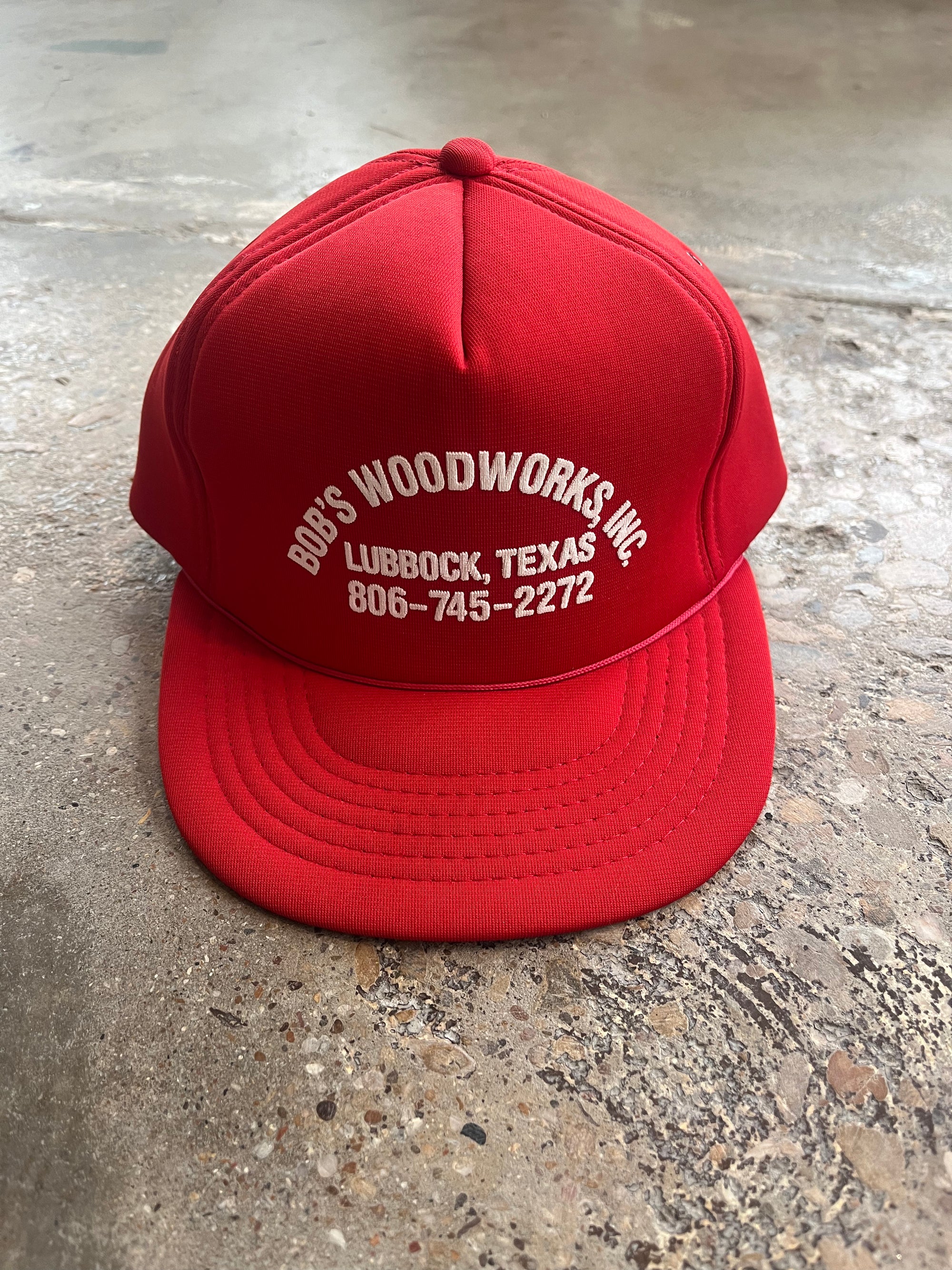 Red Bob's Woodworks Lubbock Snapback