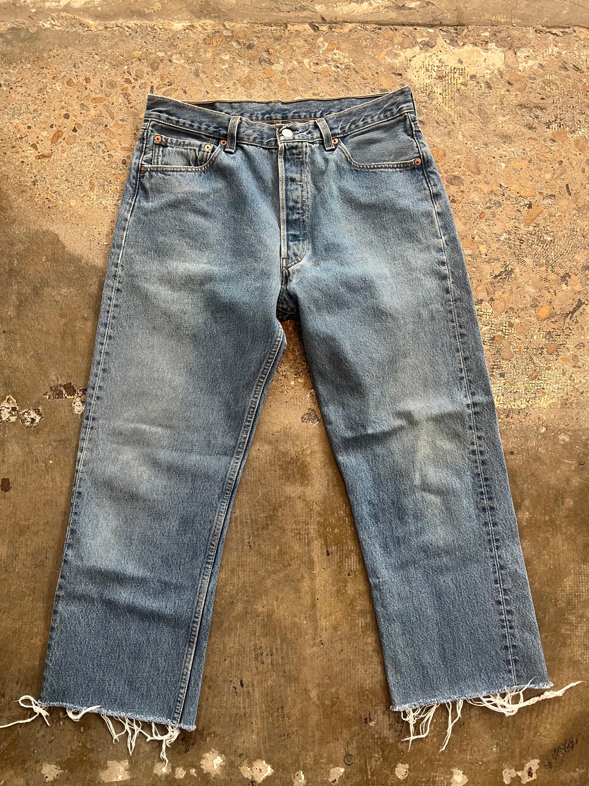 1998 Levi 501 Cropped Jeans