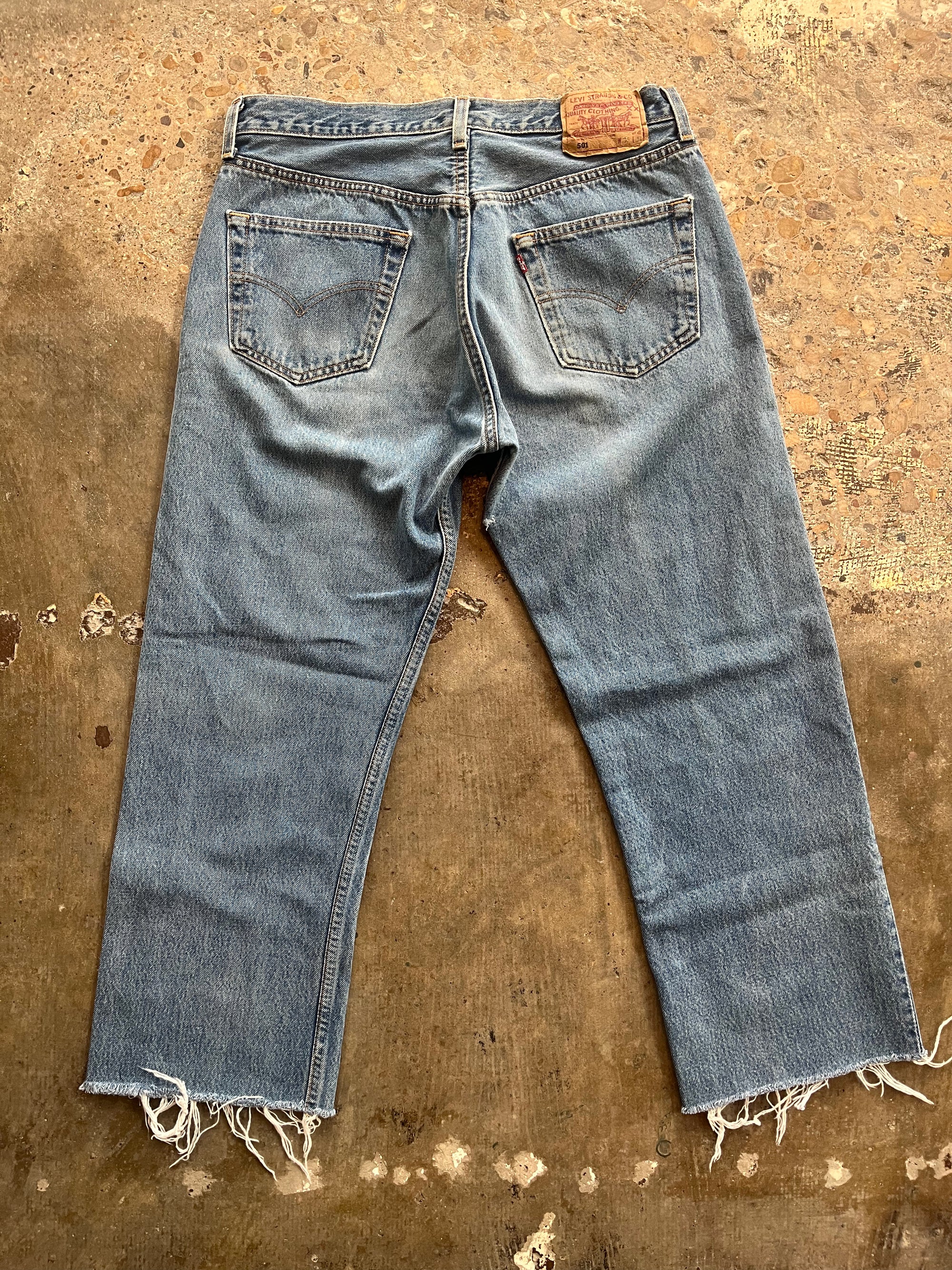 1998 Levi 501 Cropped Jeans