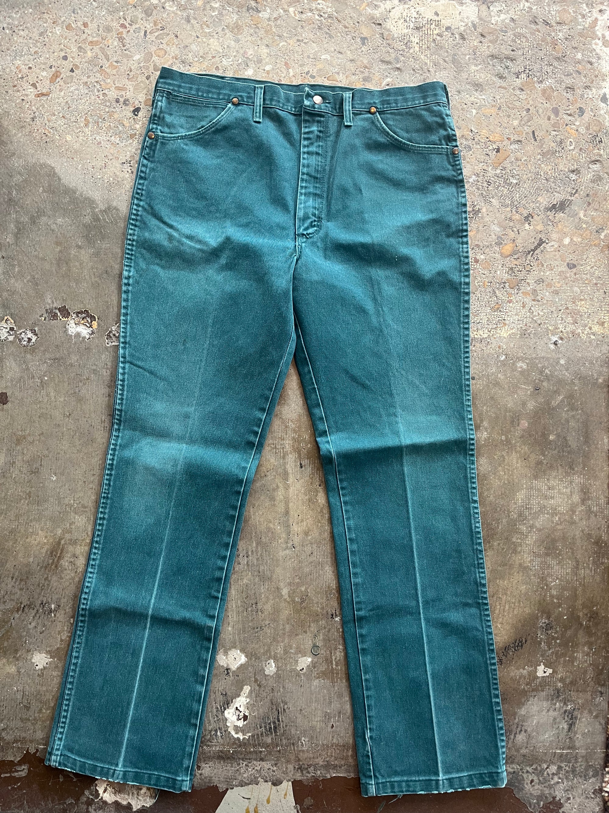 90s Forest Green Wrangler Jeans