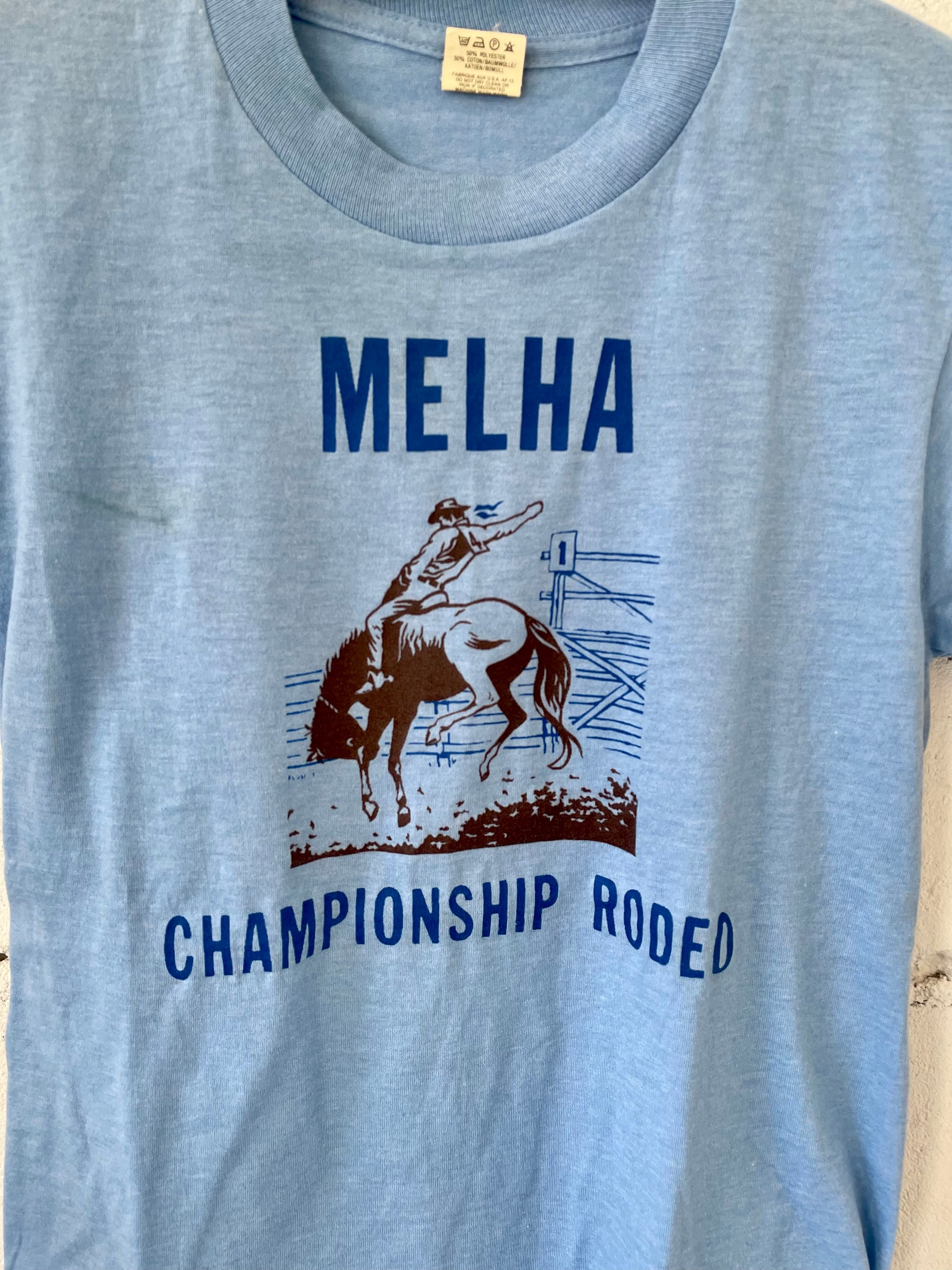 Vintage "Melha Championship Rodeo" Graphic Tee