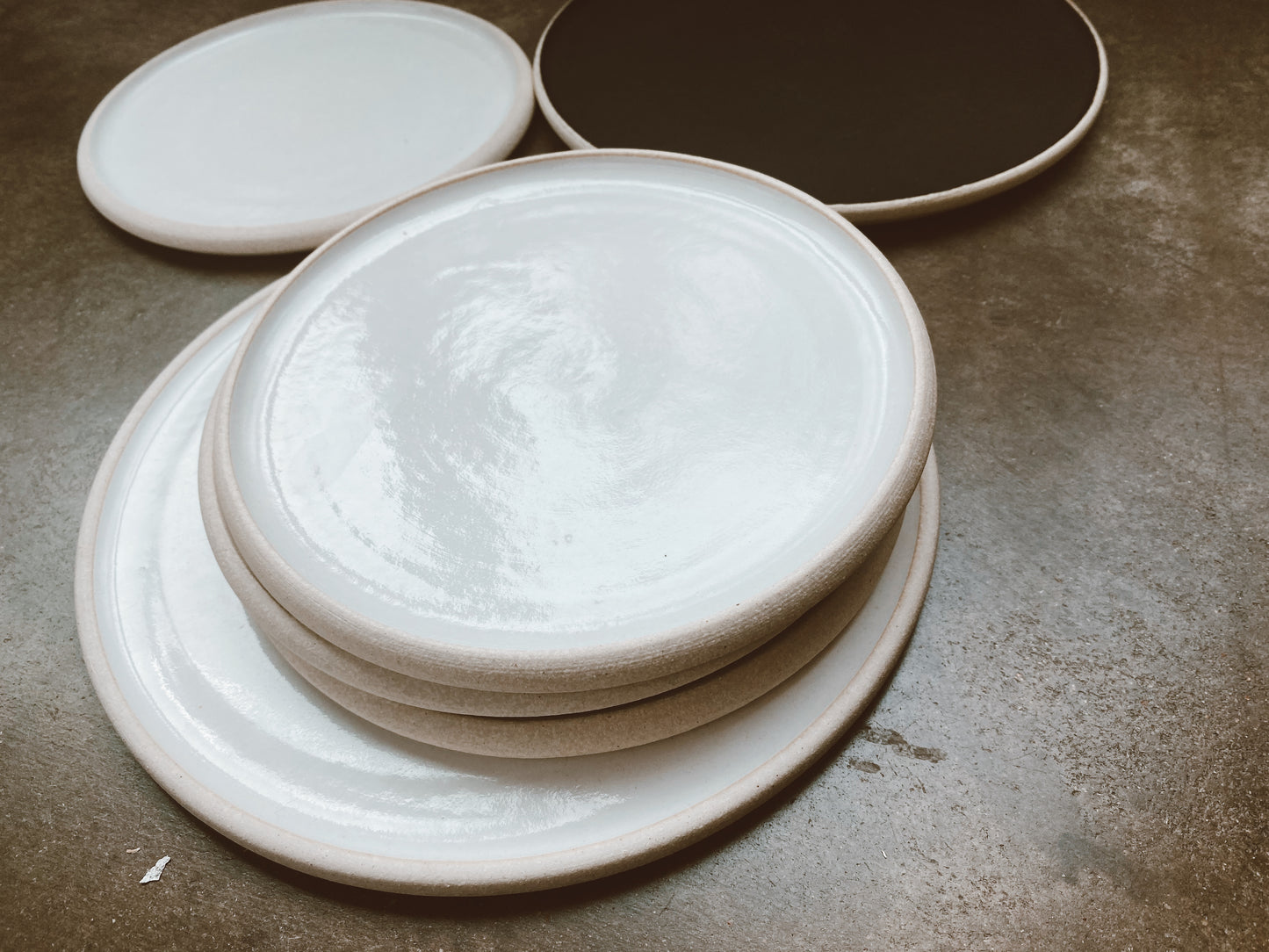 Thick Ceramic Plate