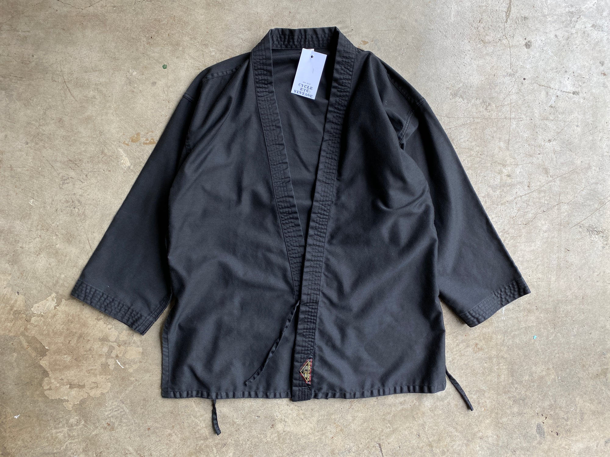 Black Karate Kimono