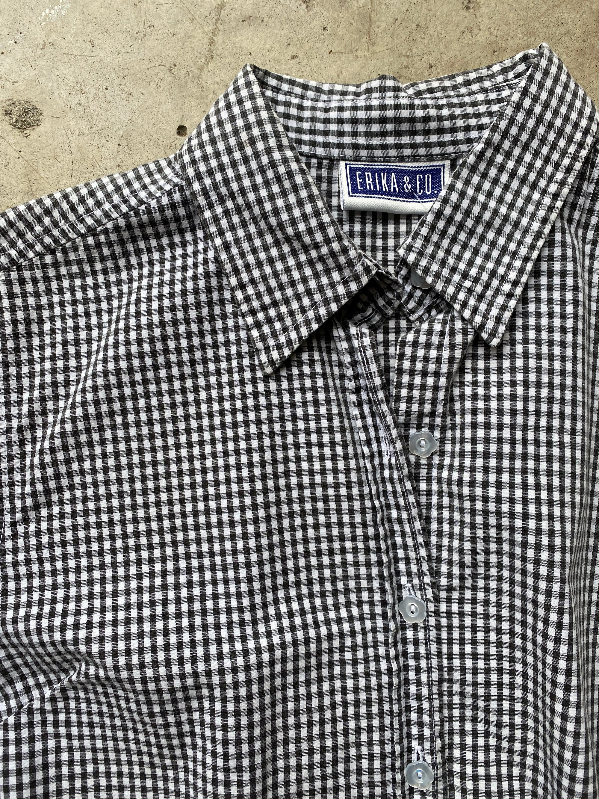 Gingham S/S Button Down