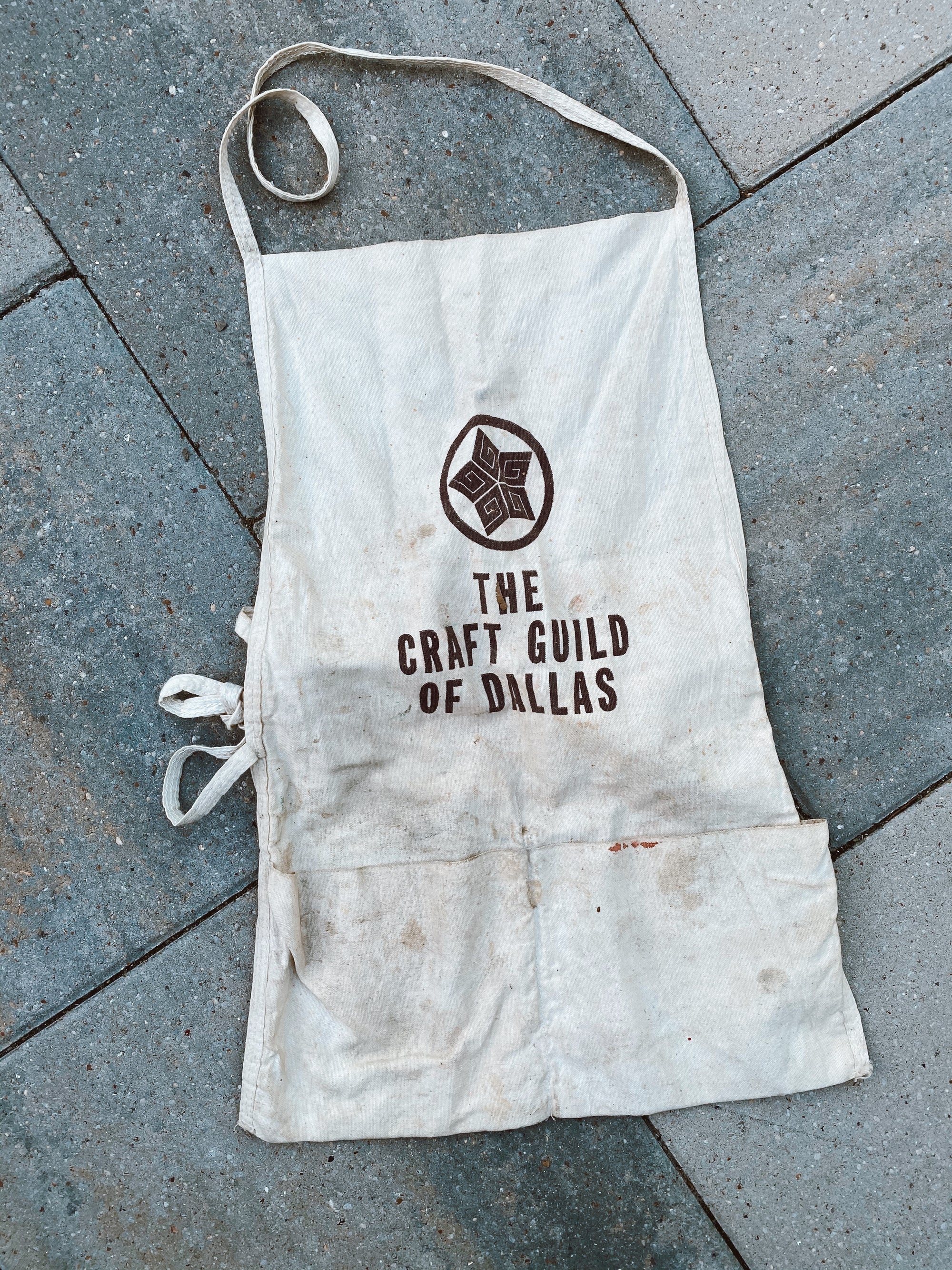 Vintage "Craft Guild of Dallas" Apron