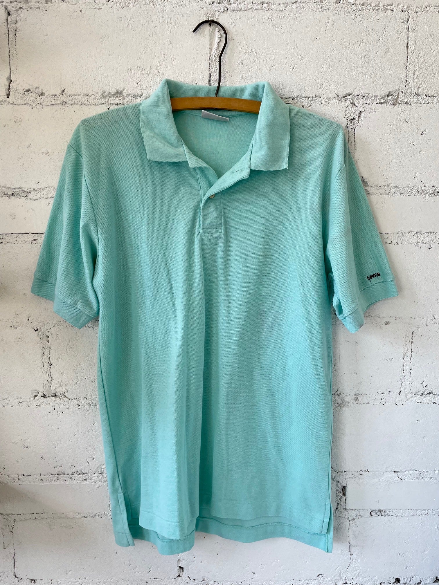 Vintage Levi's Teal Polo