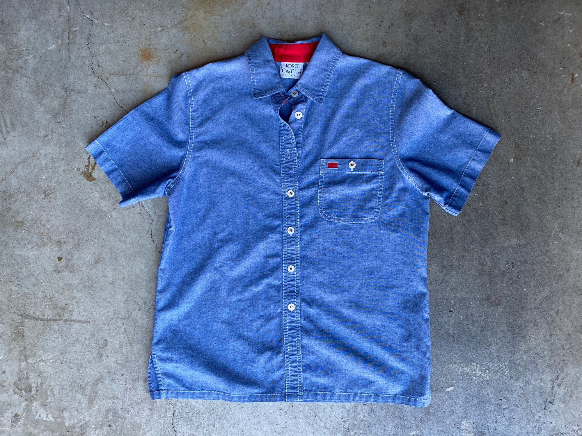 Vintage Chambray Short Sleeve