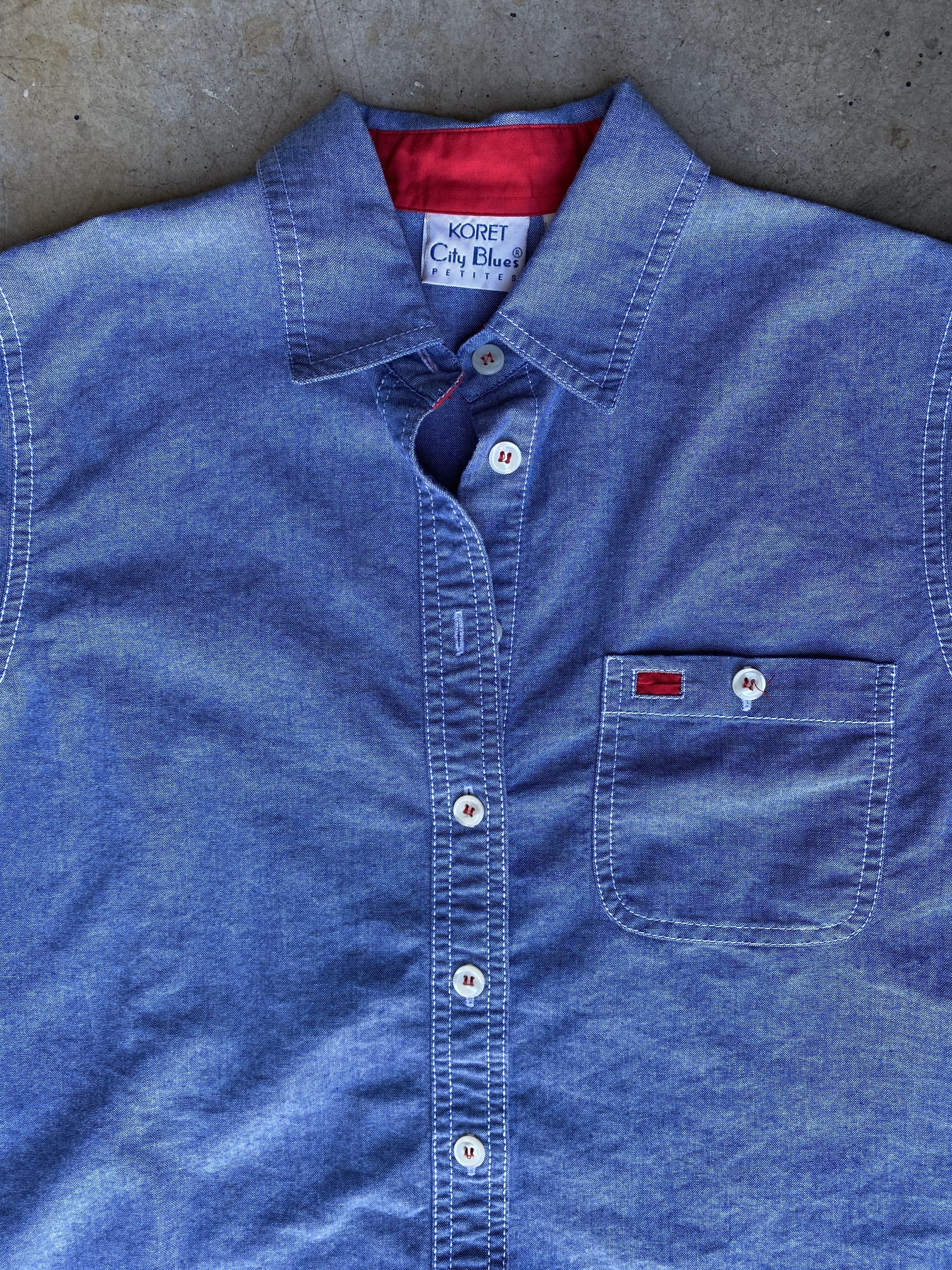 Vintage Chambray Short Sleeve