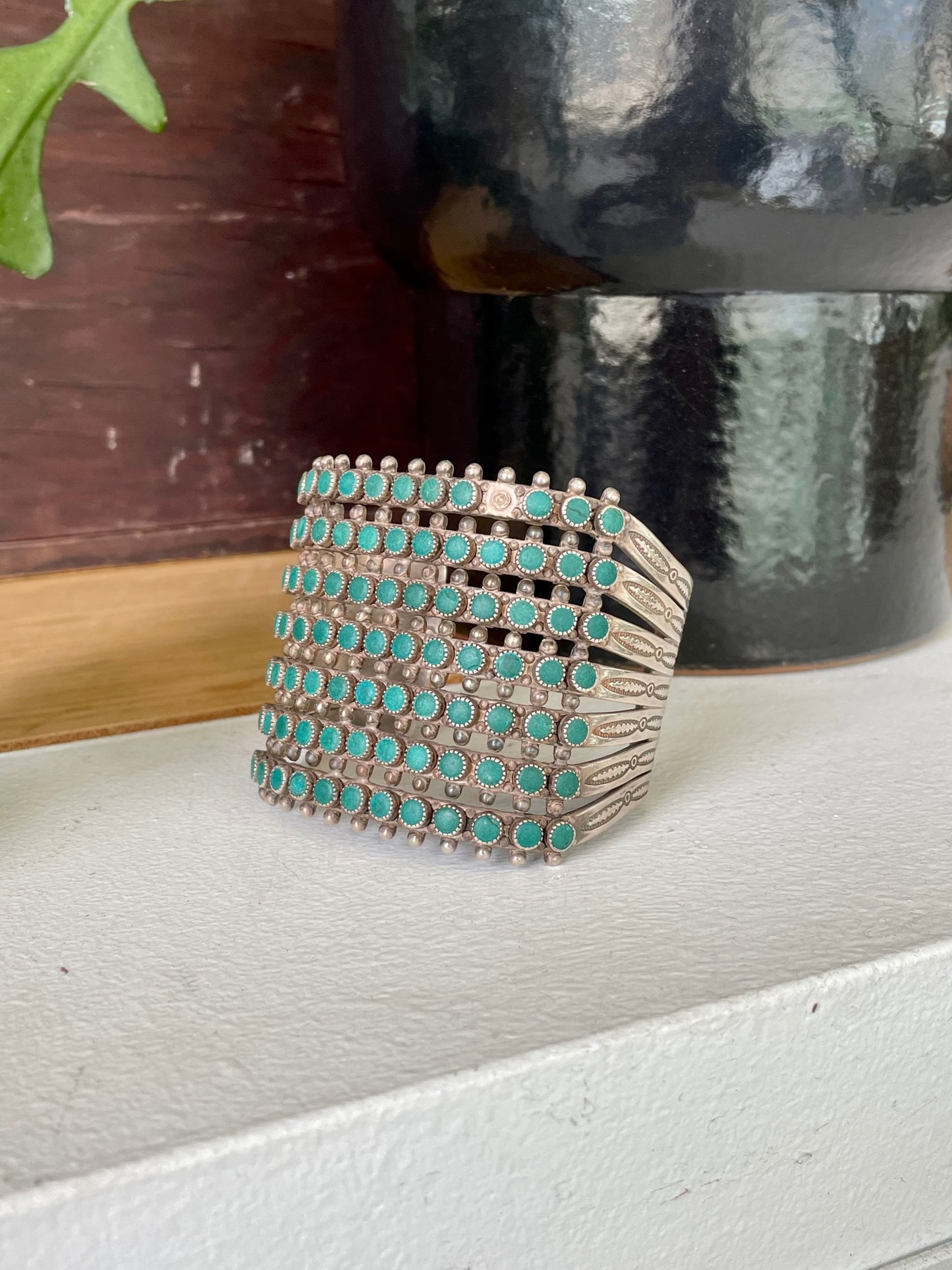 Vintage Zuni Turquoise Cuff