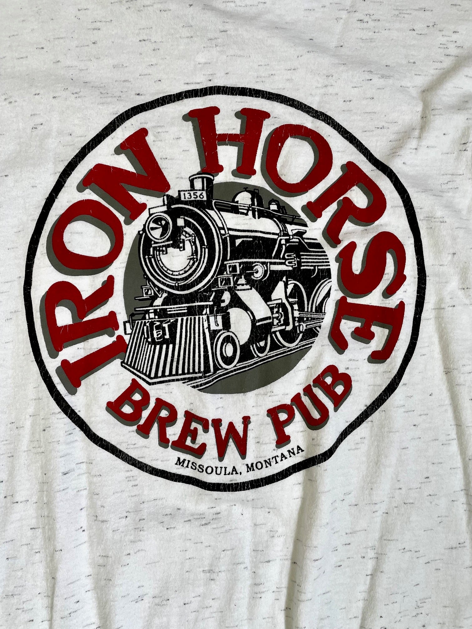 Vintage "Iron Horse Brew Pub" Long Sleeve Graphic Tee