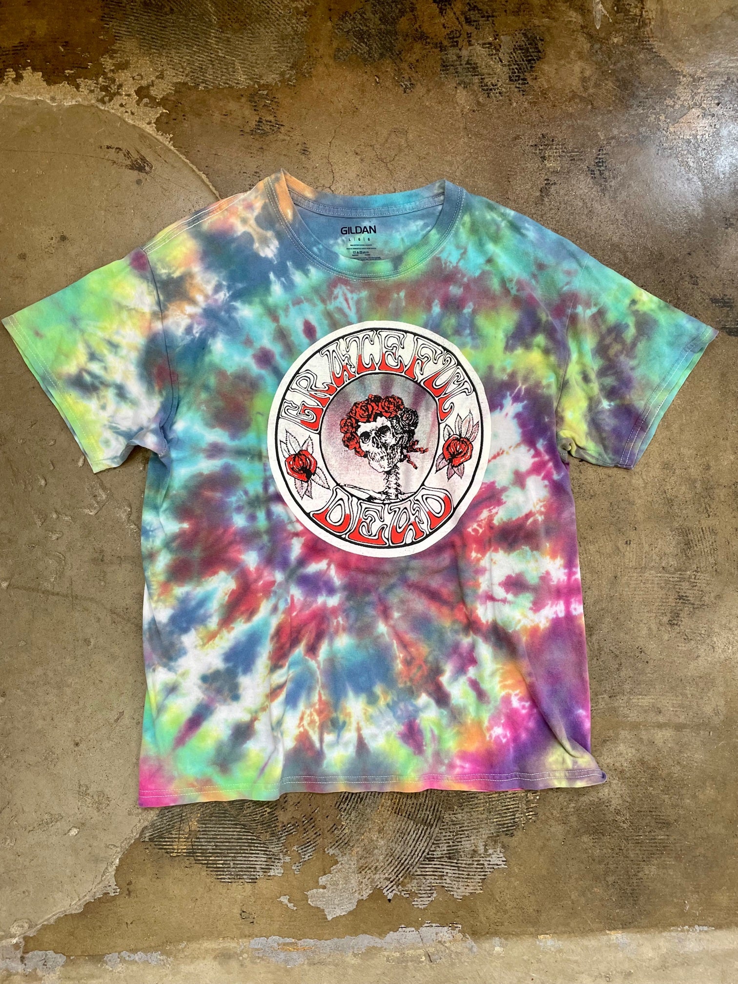 Grateful Dead Tie-Dye Graphic Tee