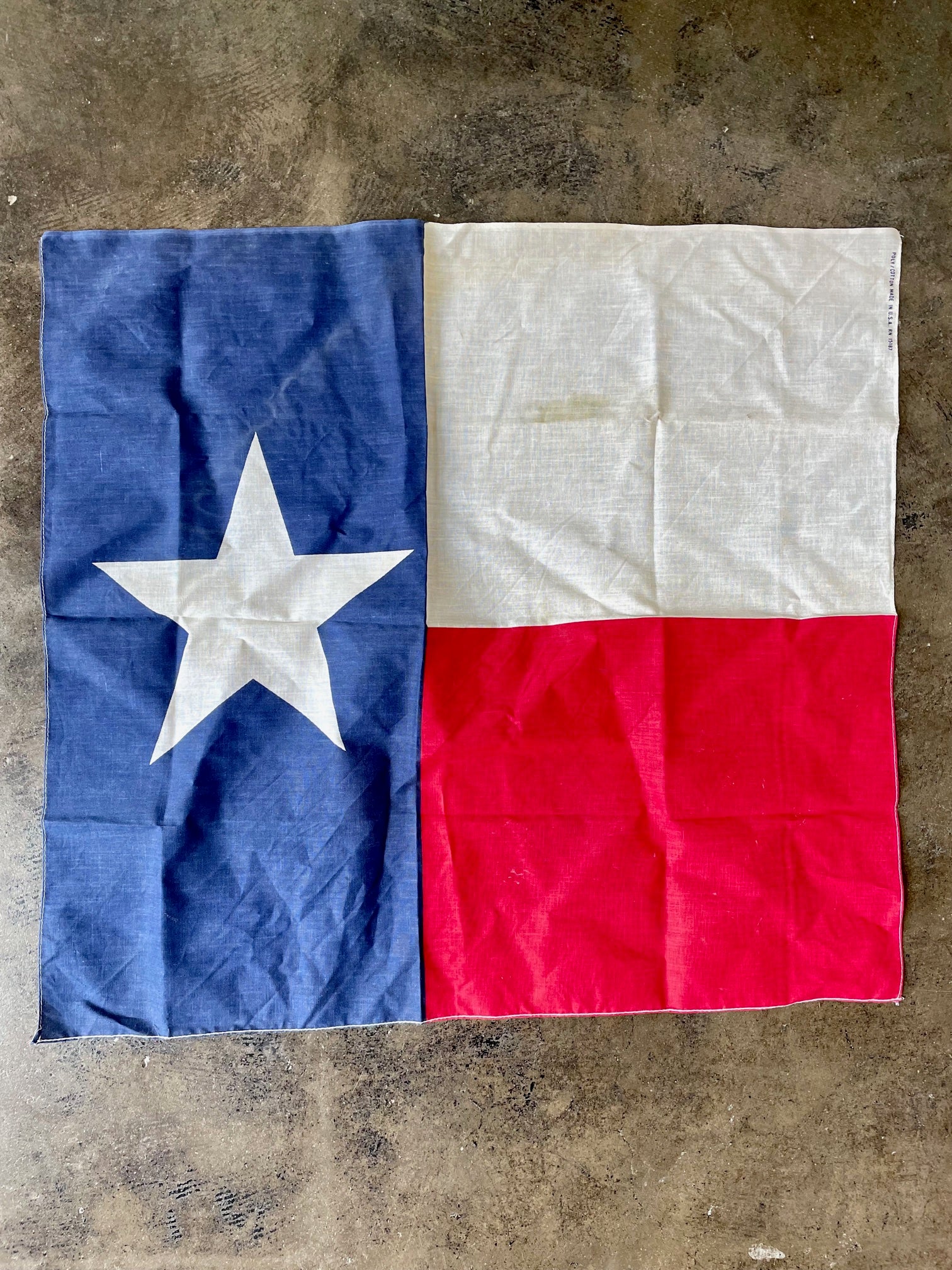 Vintage Texas Flag Bandana
