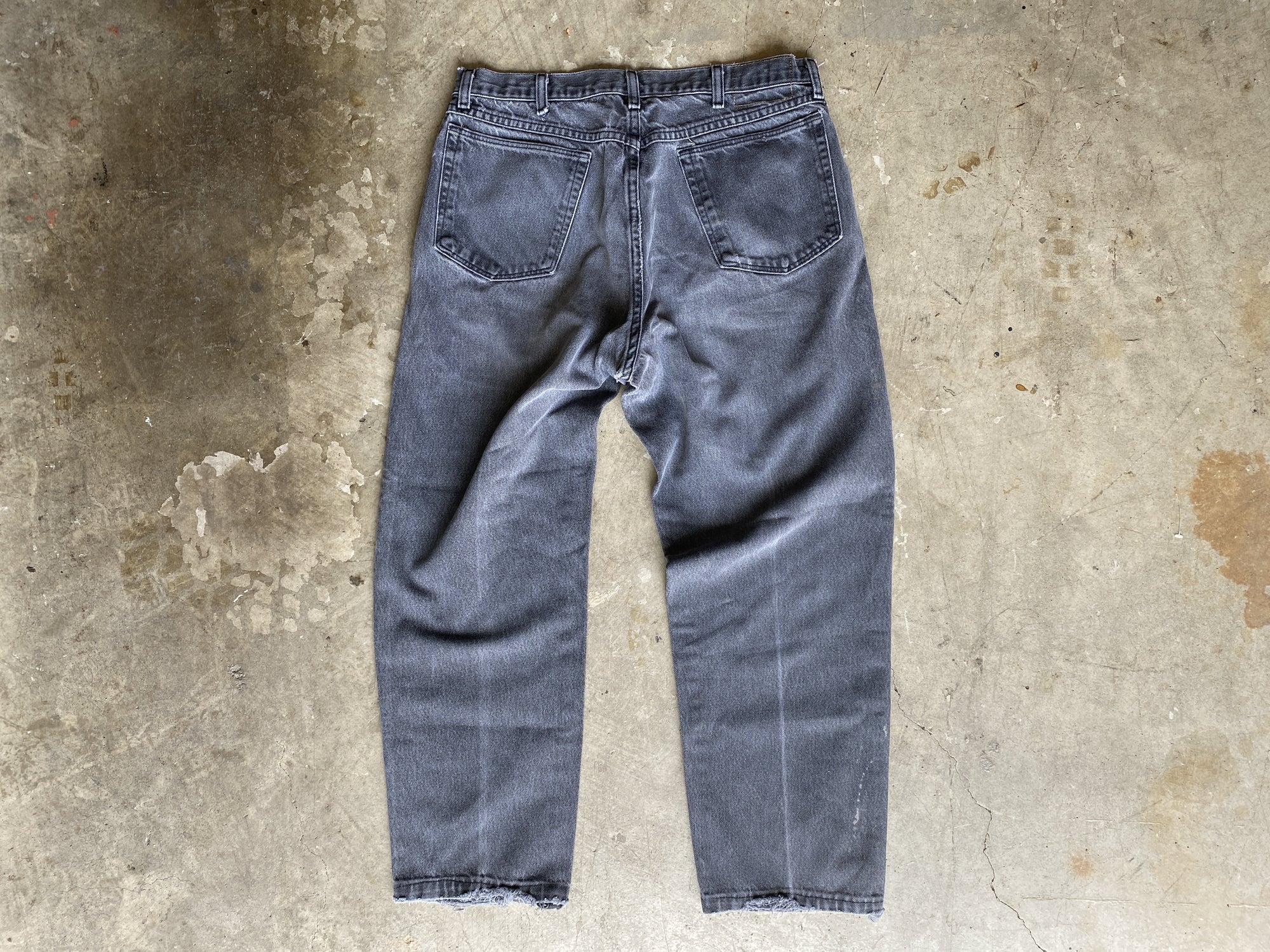 Grey Wrangler Jeans