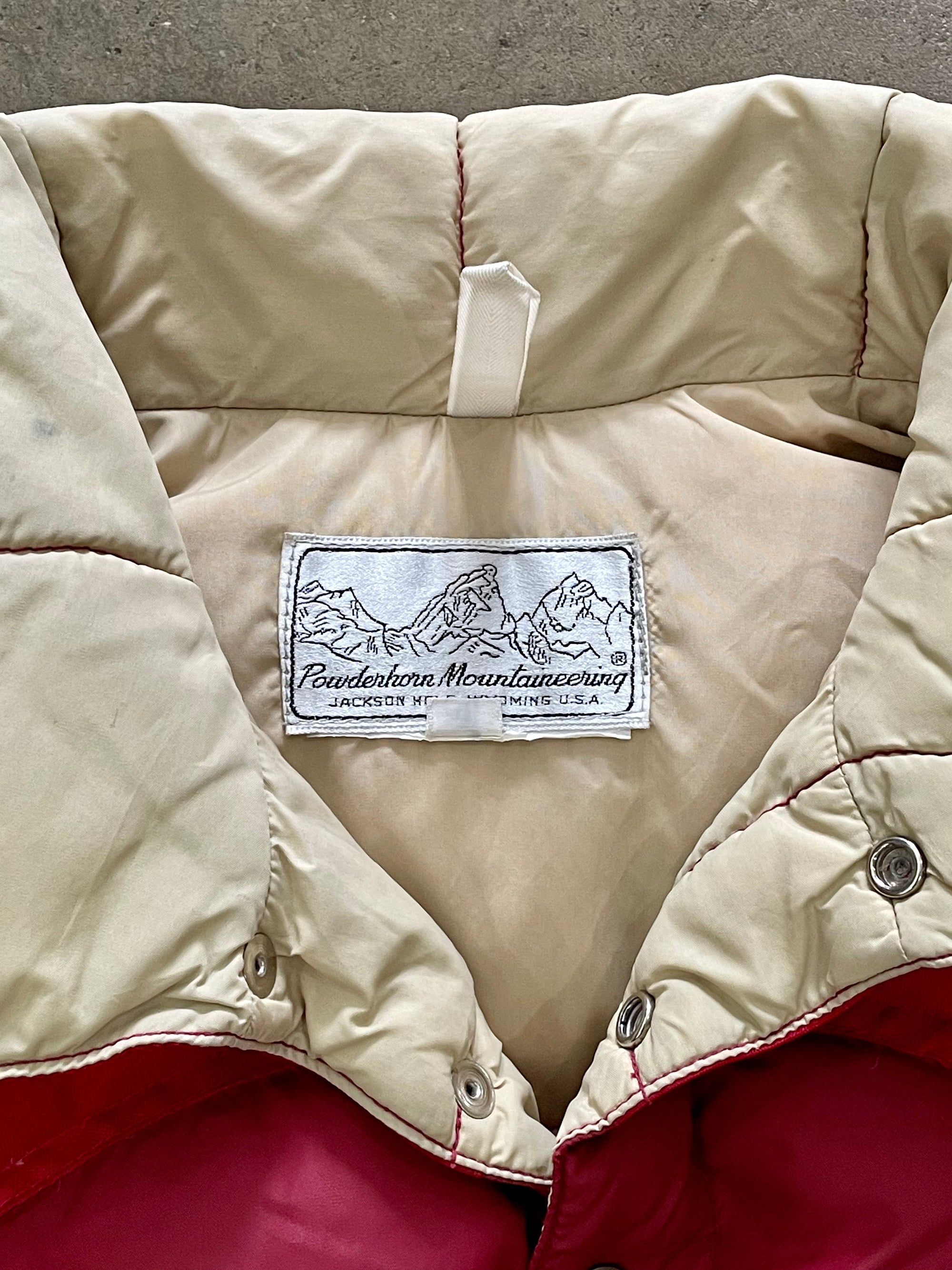 Vintage Powderhorn Mountaineering Puffer Vest