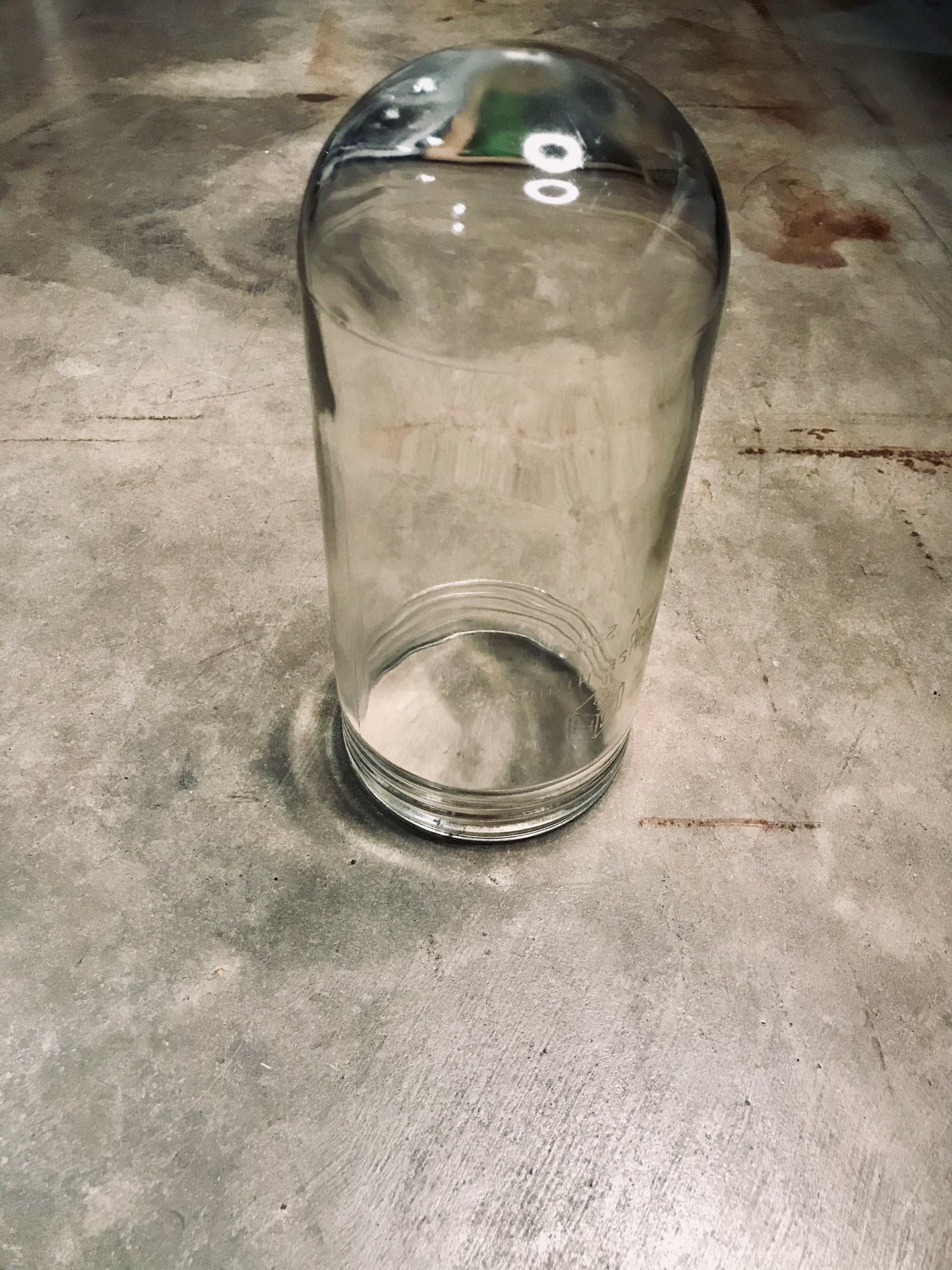 Vintage Industrial Glass Bulb Dome