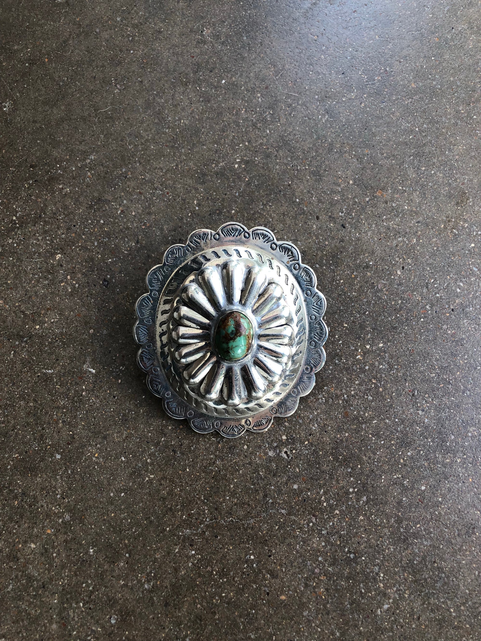 Turquoise Bolo Tie Large 02