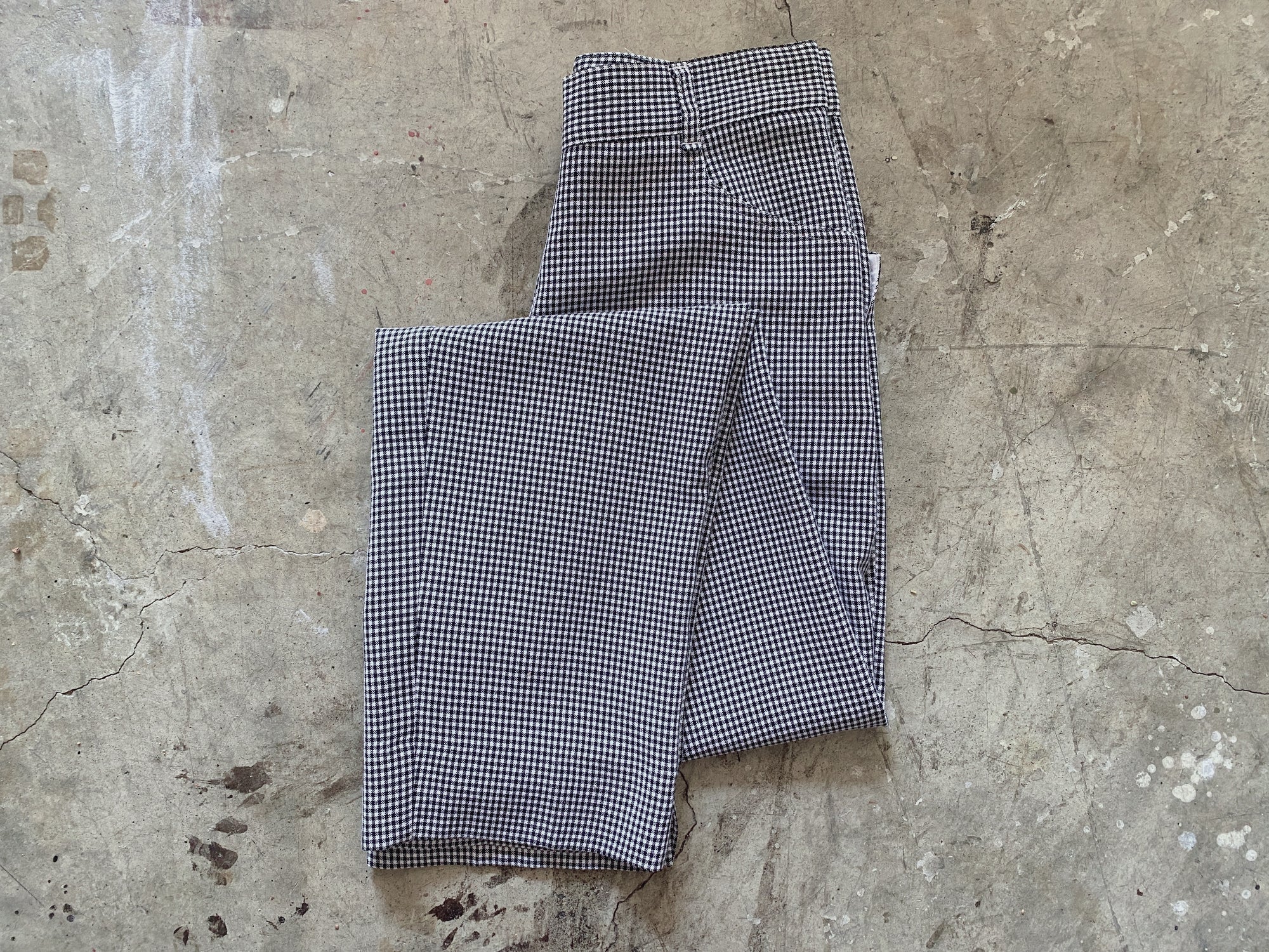 1980's Gingham Trouser
