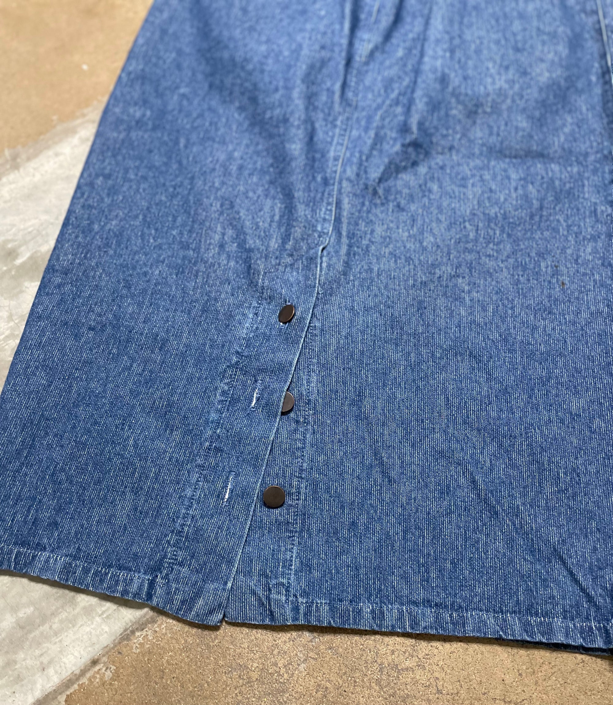 Vintage Denim Long Skirt
