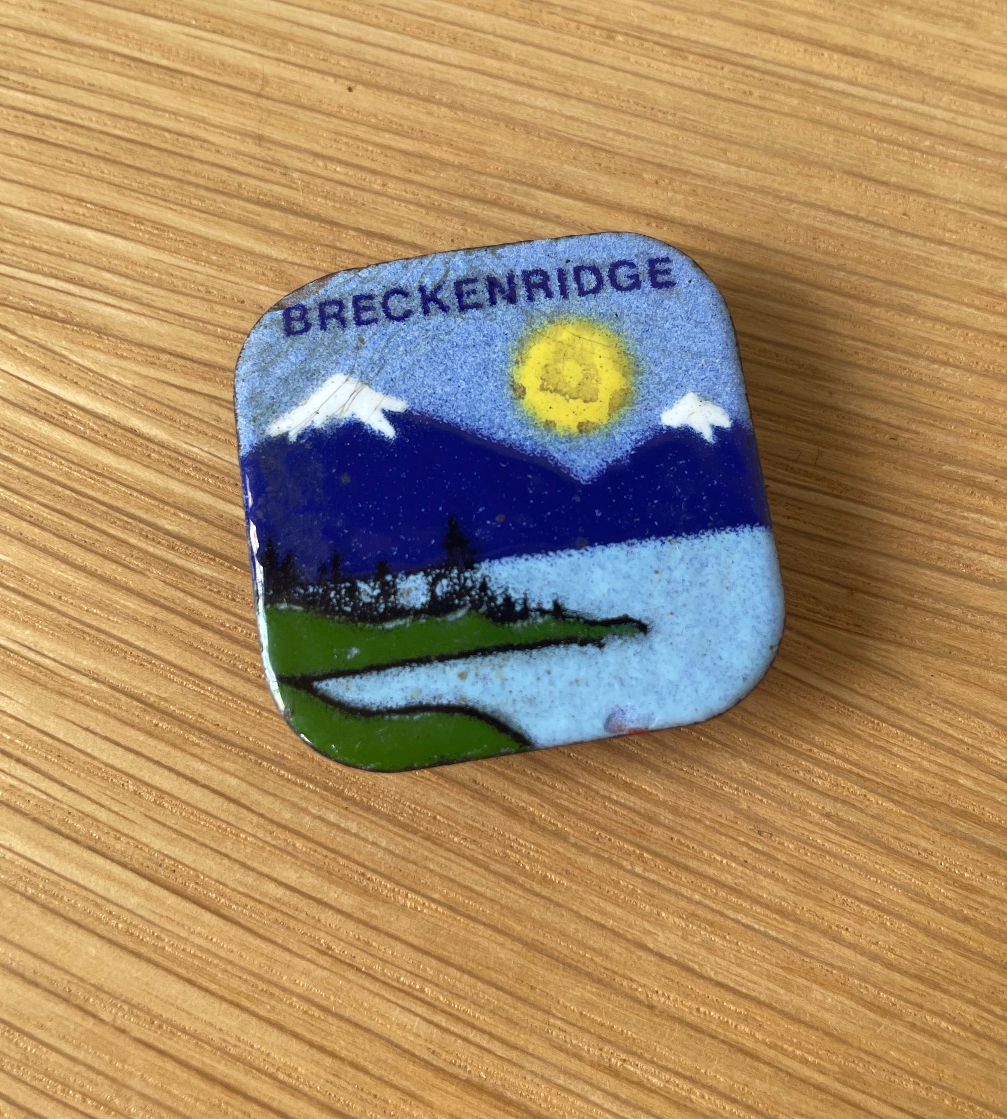 Vintage Breckenridge Magnet