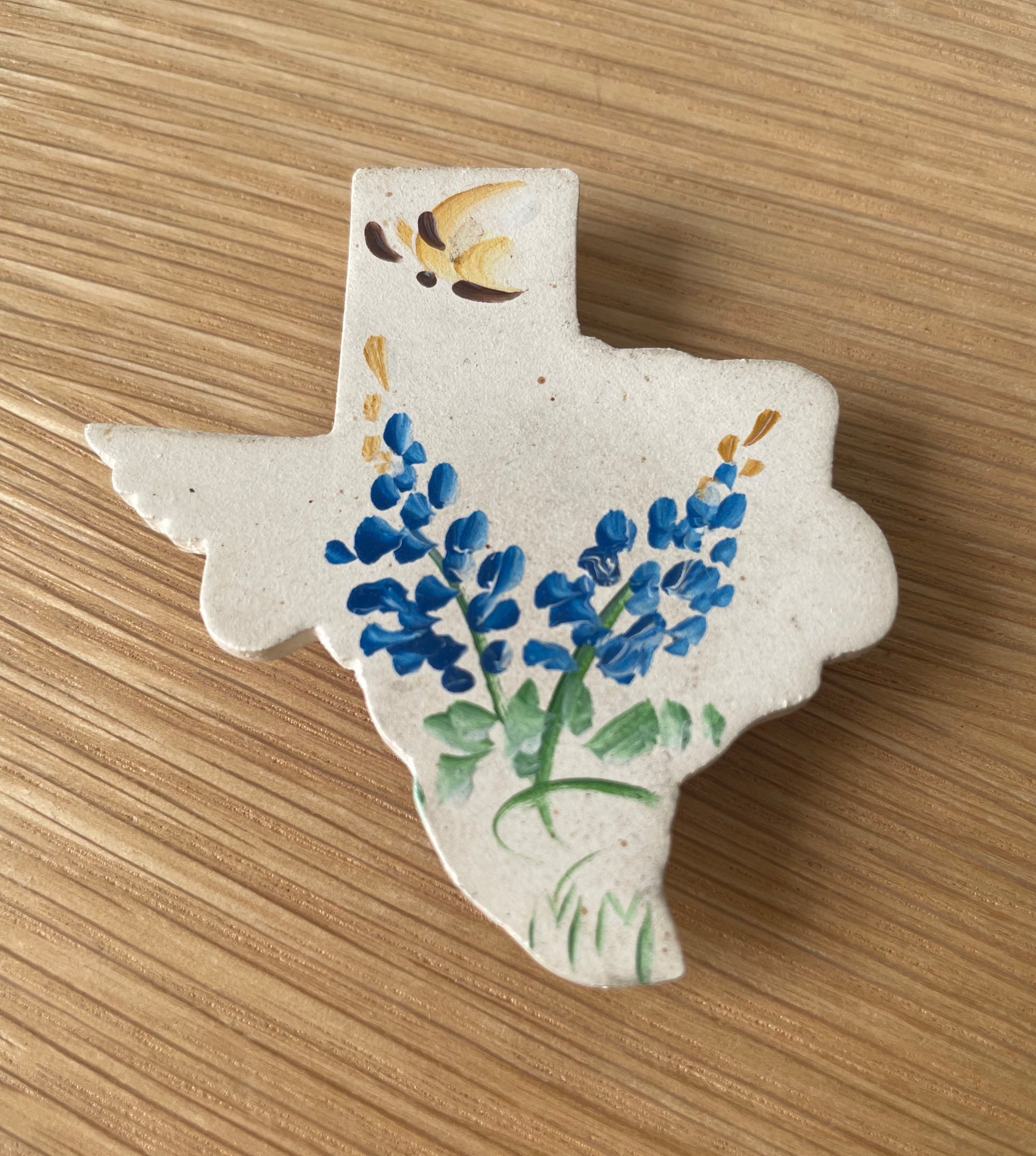 Vintage Texas Bluebonnet Magnet