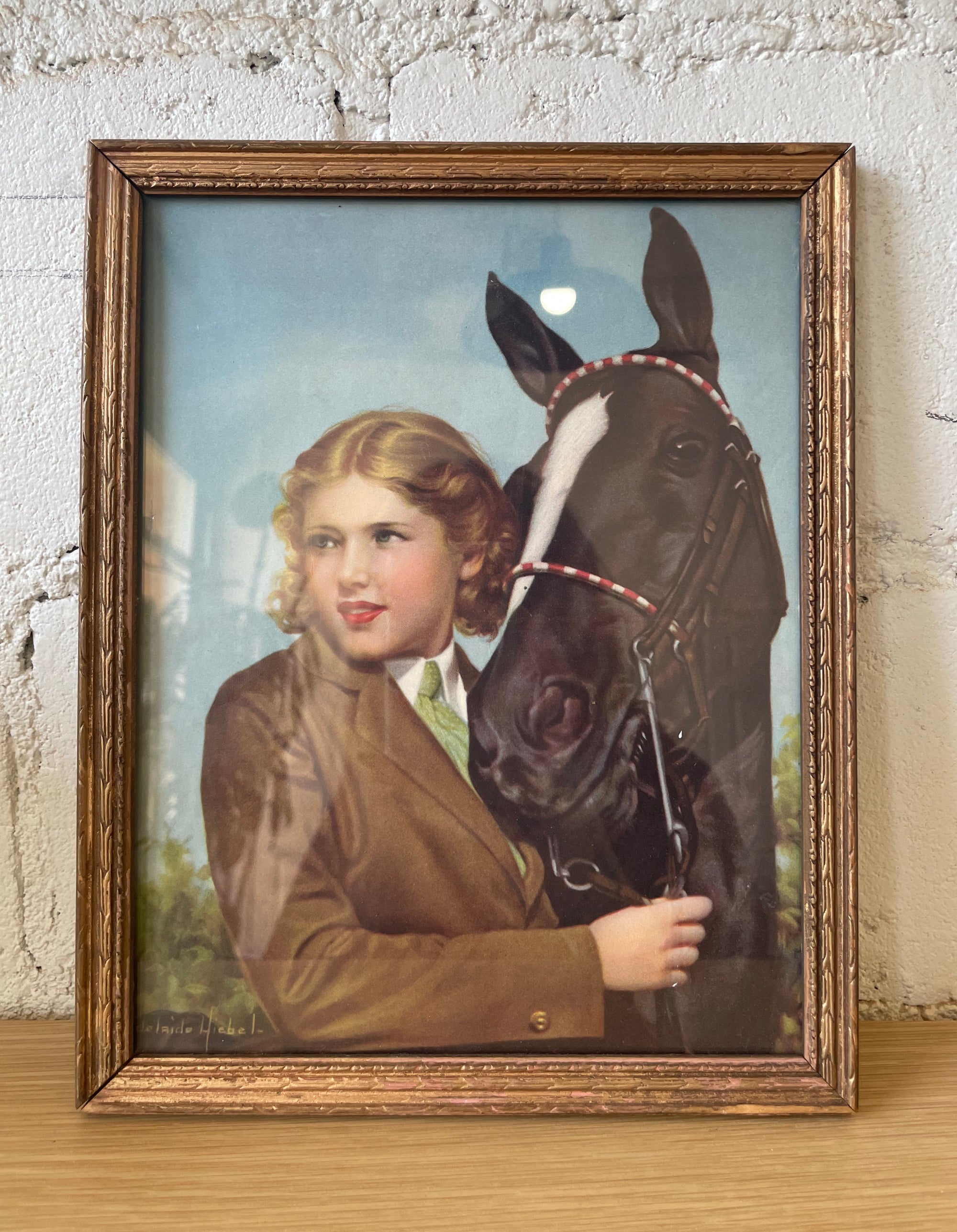 Vintage Equestrian Print