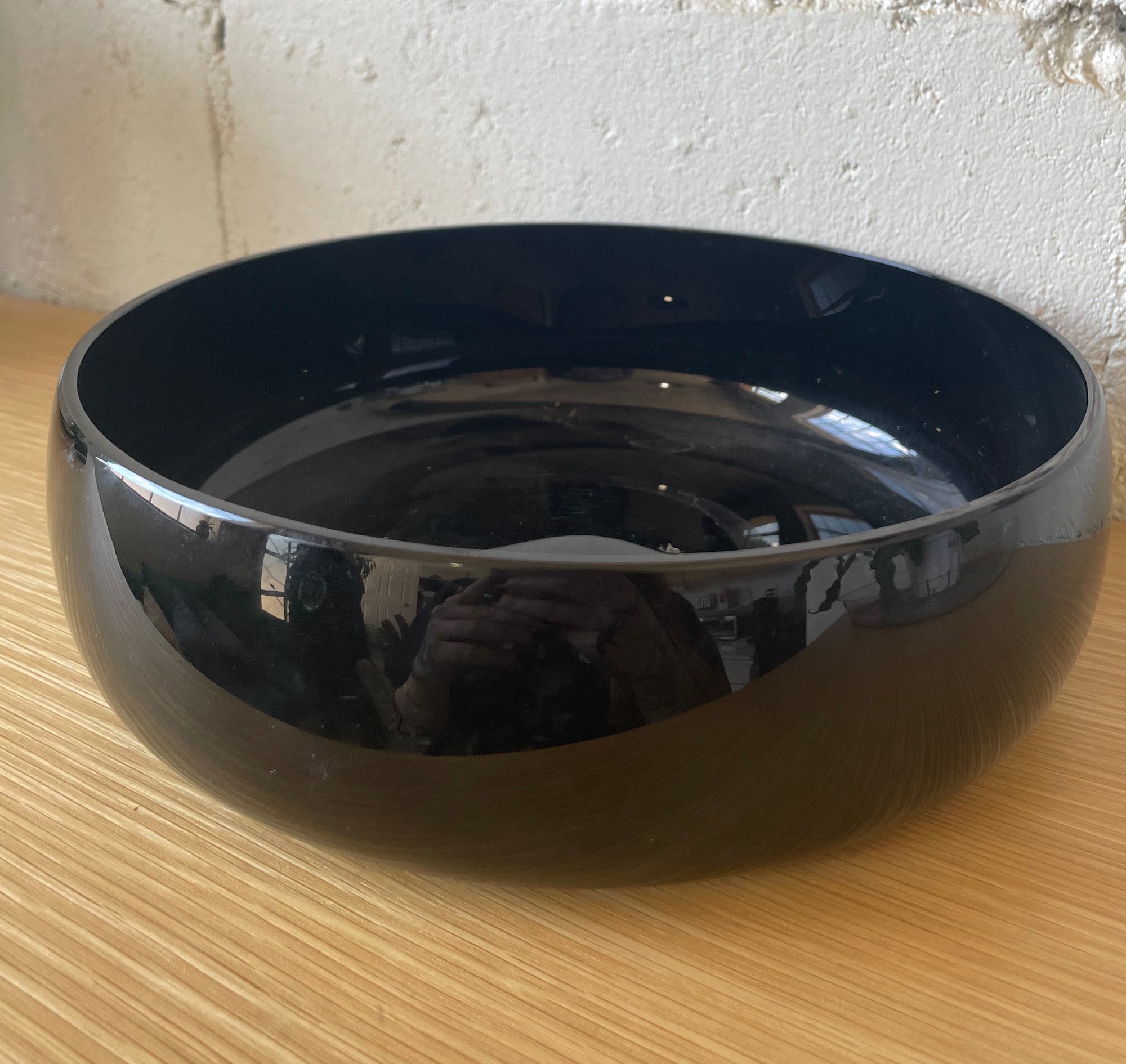 Vintage Black Bowl