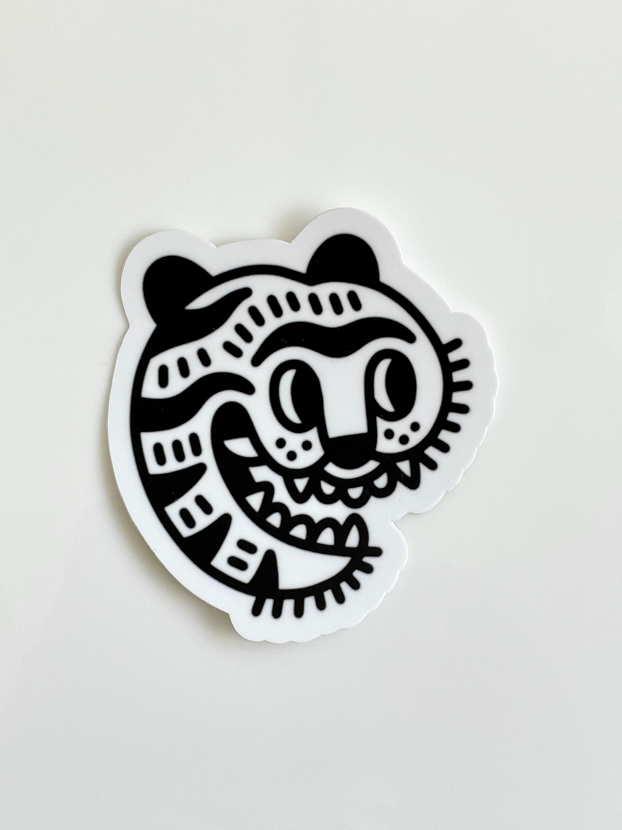 Hey Koneko Large Cat Head Sticker