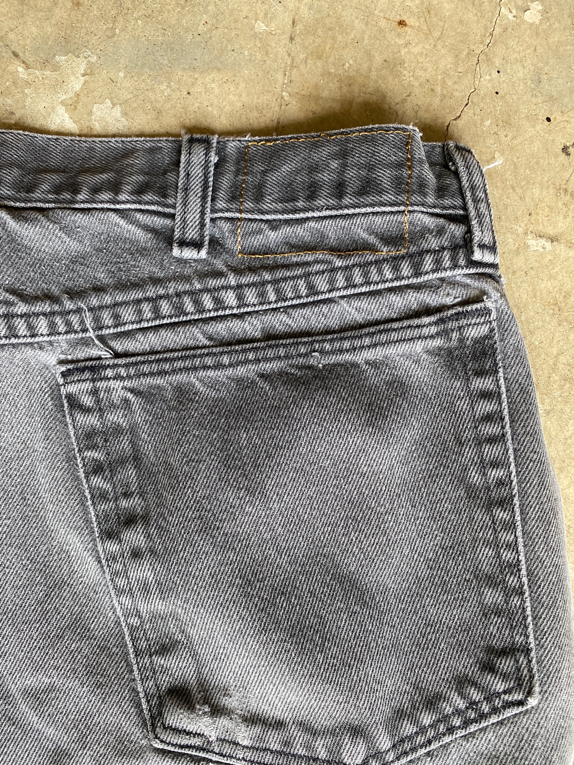 Grey Wrangler Jeans