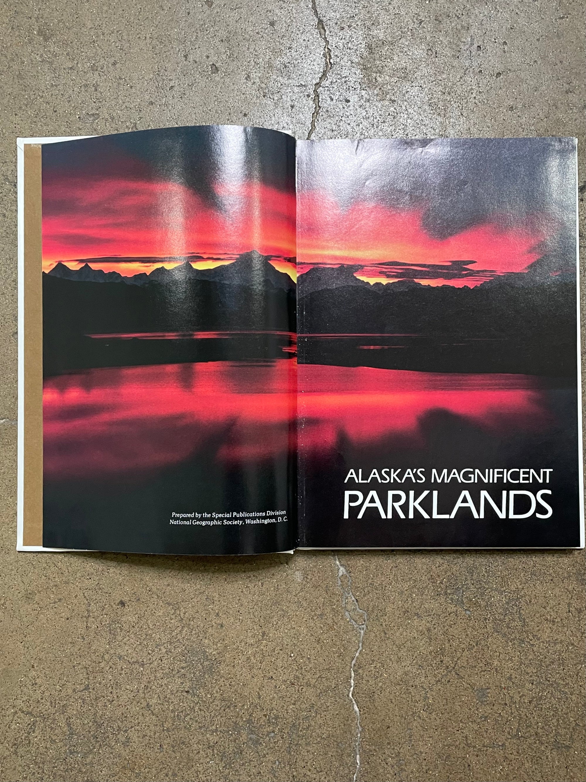 Vintage "Alaska's Magnificent Parklands" Book