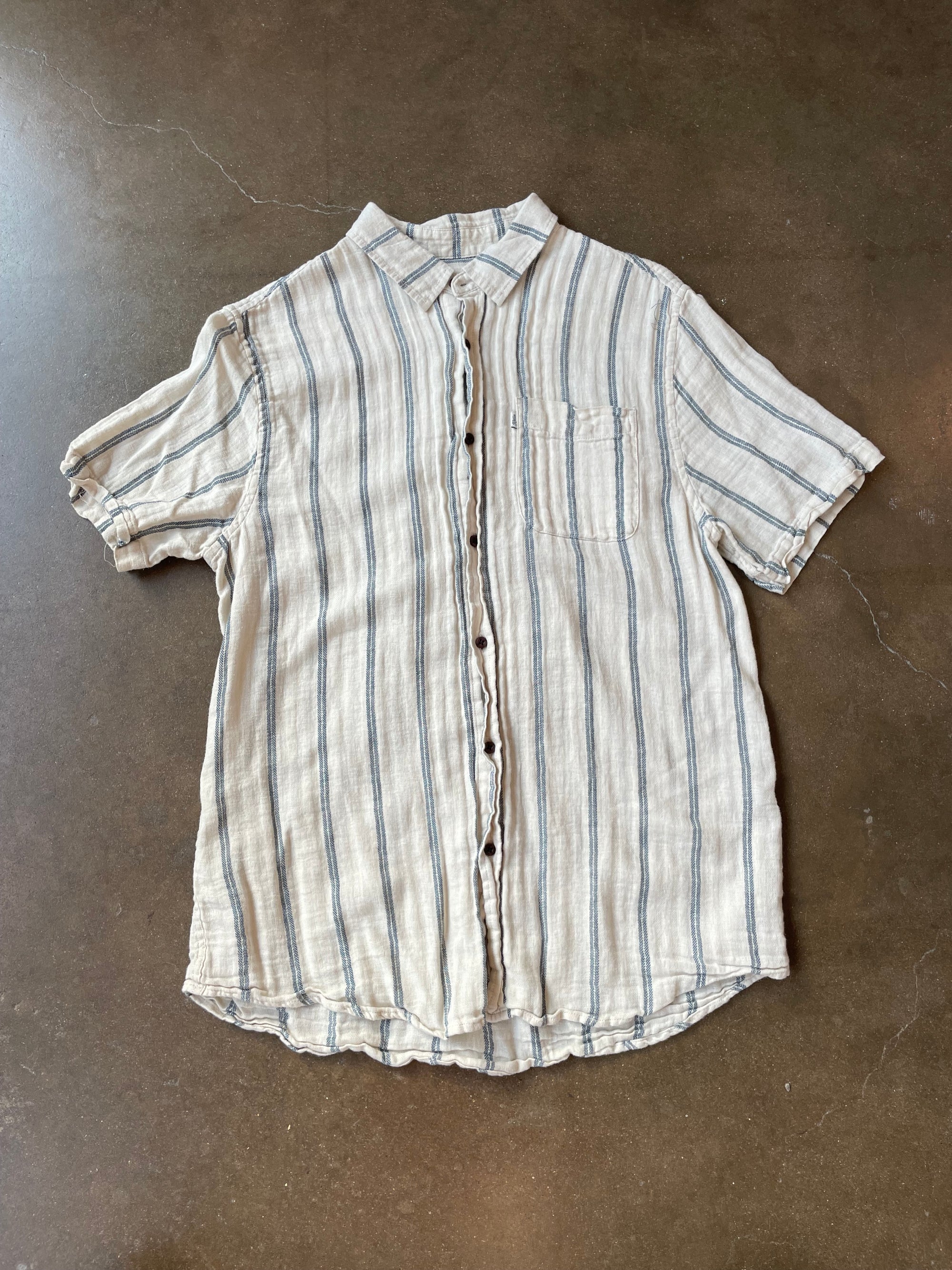 Katin Striped Short Sleeve Button Down